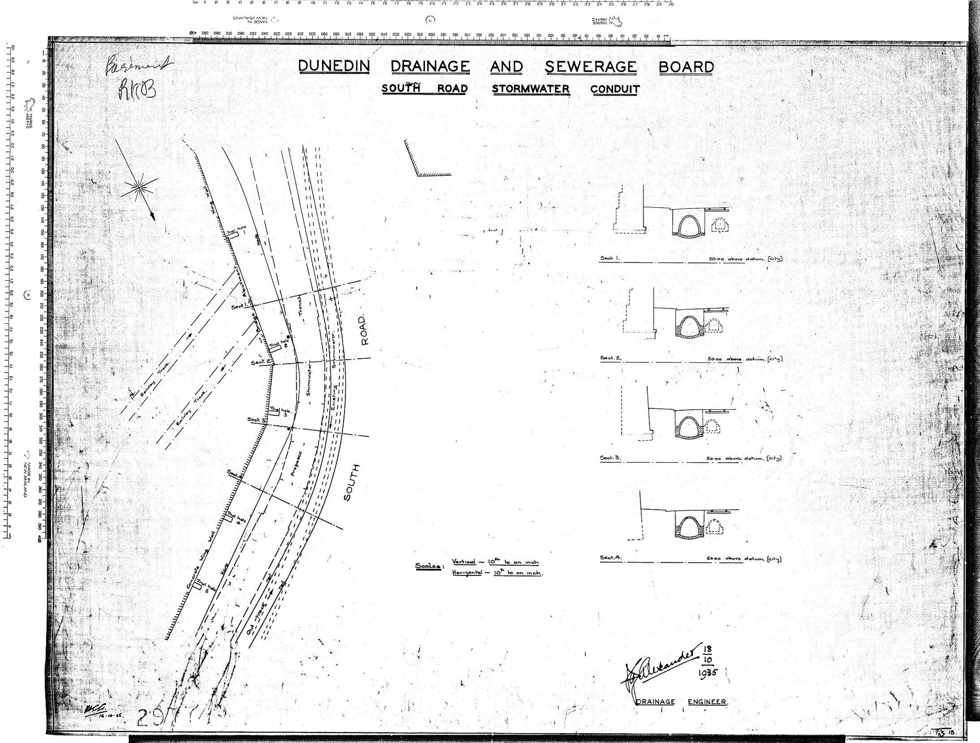 SOUTH ROAD STORMWATER CONDUIT