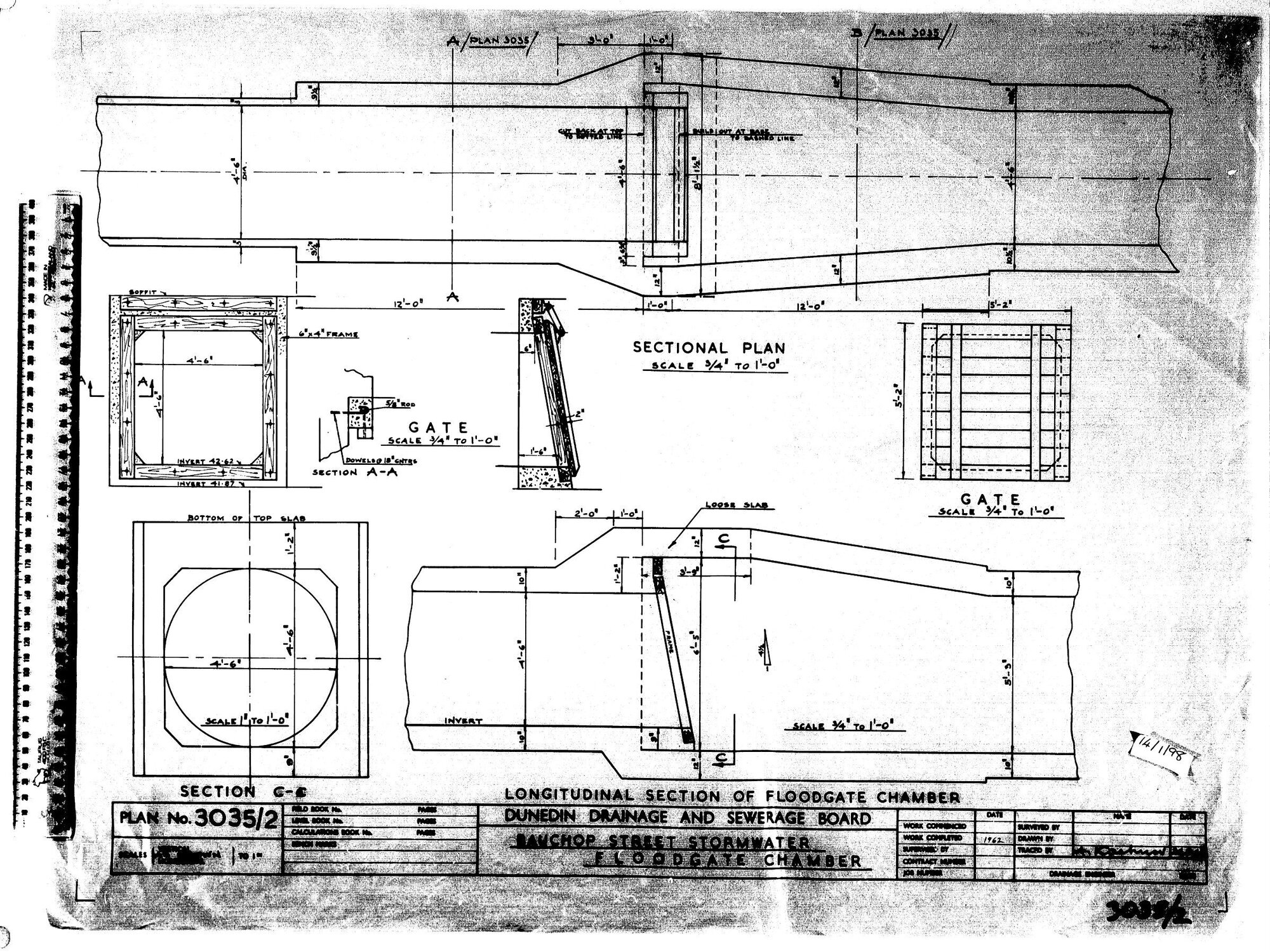 BAUCHOP ST STORMWATER &ndash; FLOODGATE CHAMBER