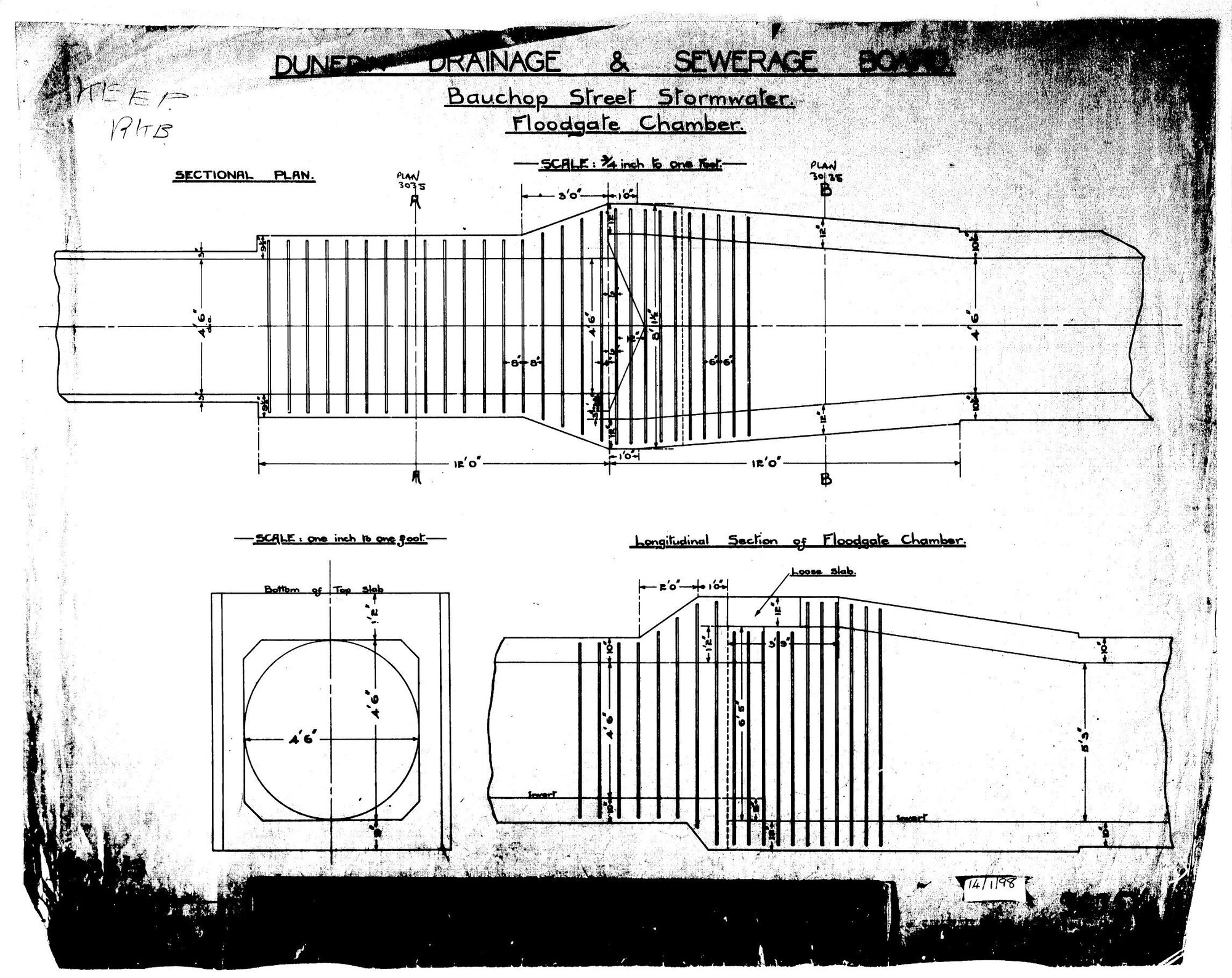 BAUCHOP ST STORMWATER &ndash; FLOODGATE CHAMBER