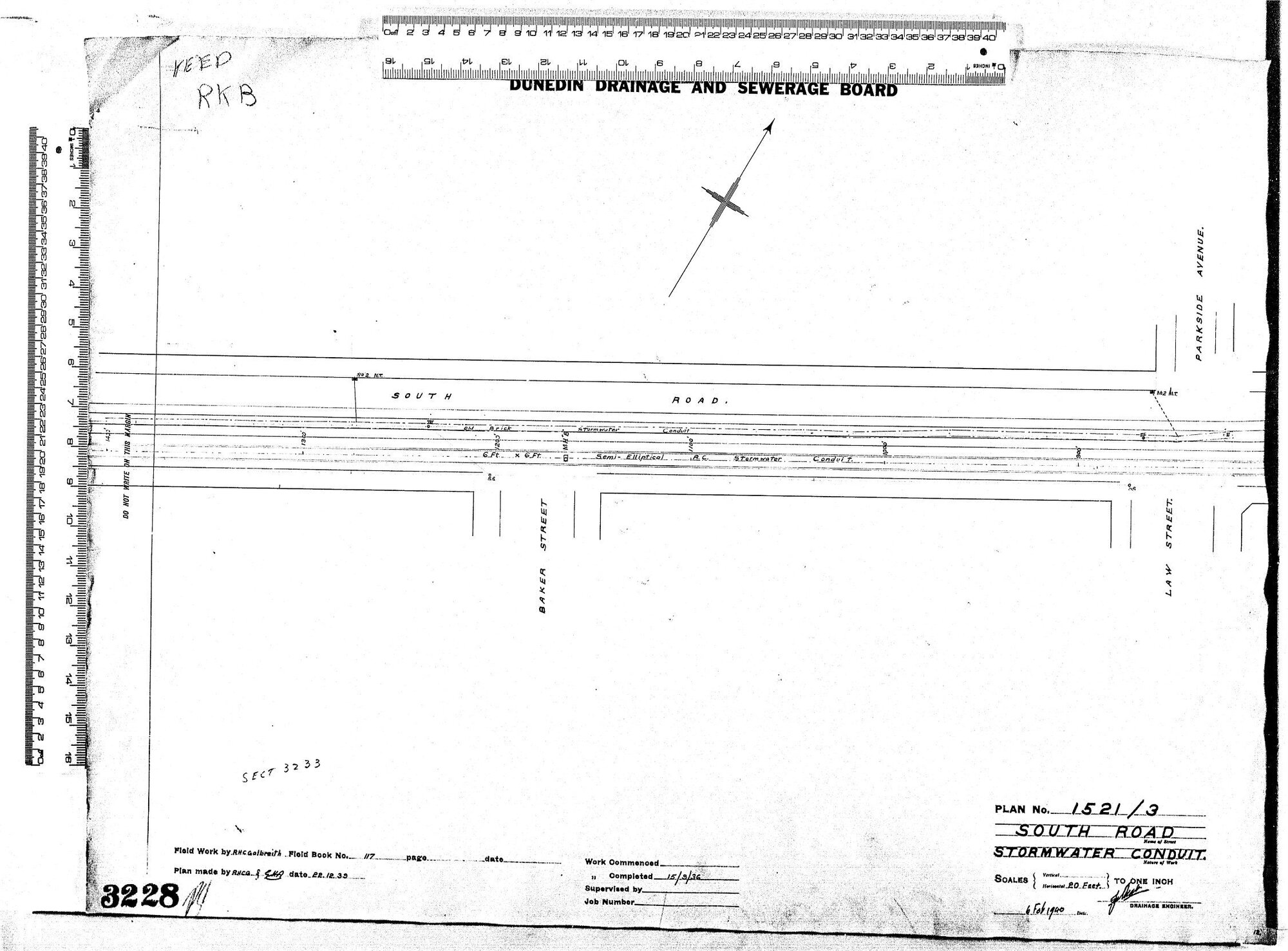 SOUTH ROAD STORMWATER CONDUIT
