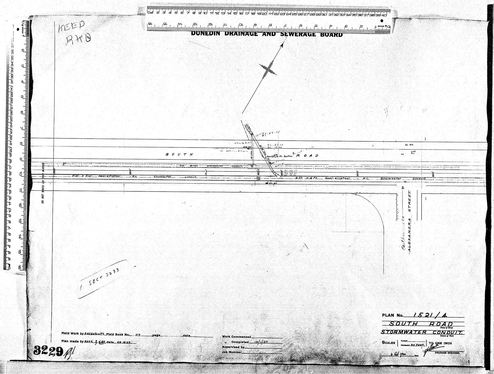 SOUTH ROAD STORMWATER CONDUIT