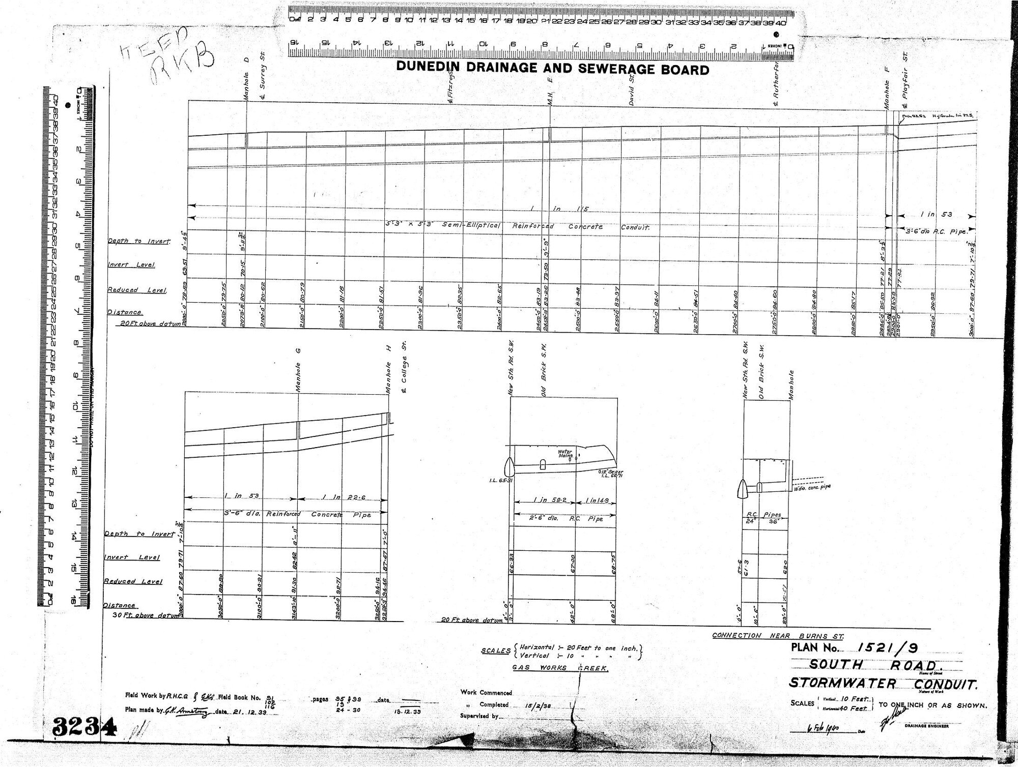 SOUTH ROAD STORMWATER CONDUIT