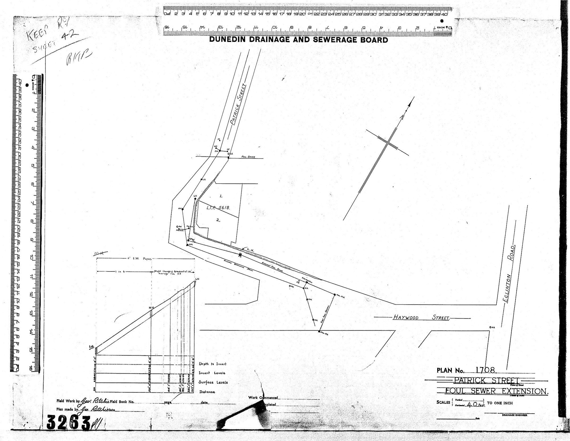 PATRICK STREET - FOUL SEWER EXTENSION