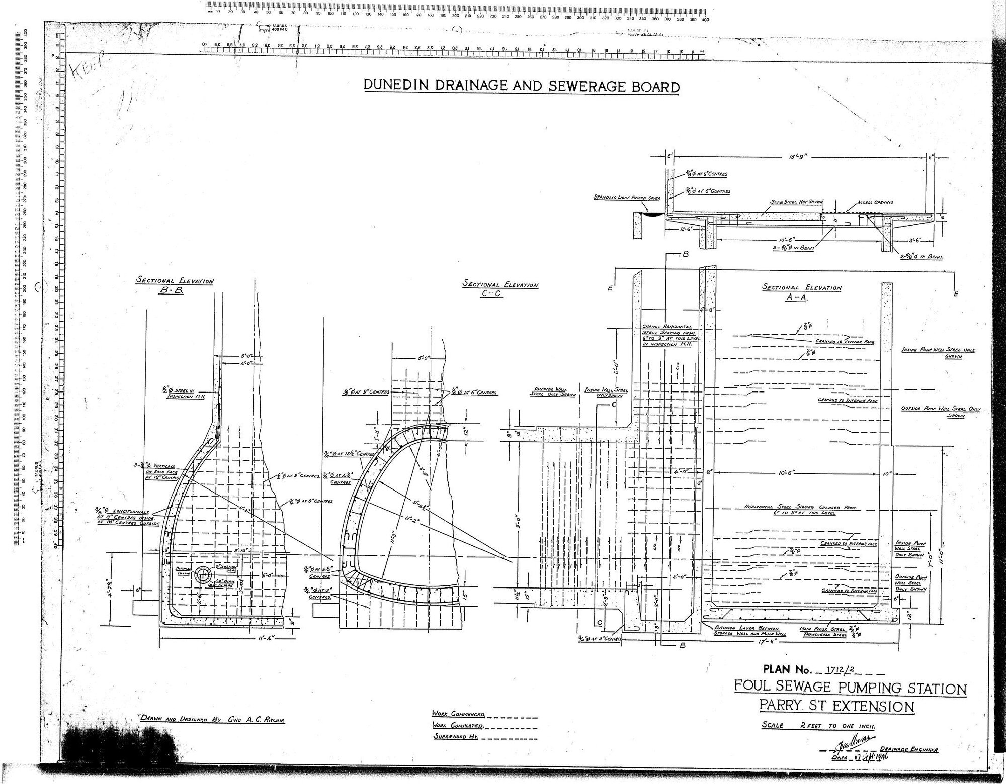 FOUL SEWAGE PUMPING STATION - PARRY ST EXTENSION