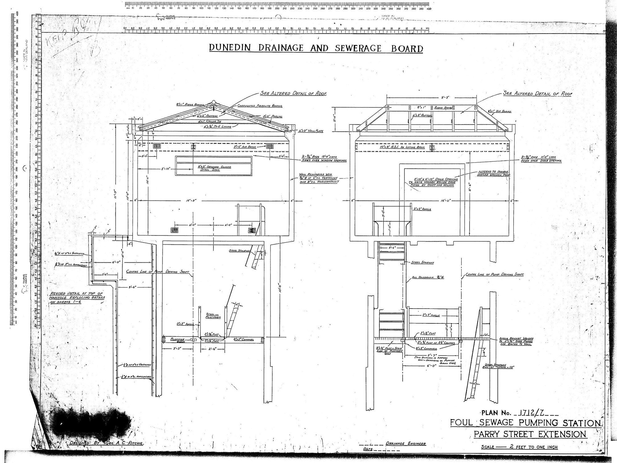 FOUL SEWAGE PUMPING STATION - PARRY ST EXTENSION