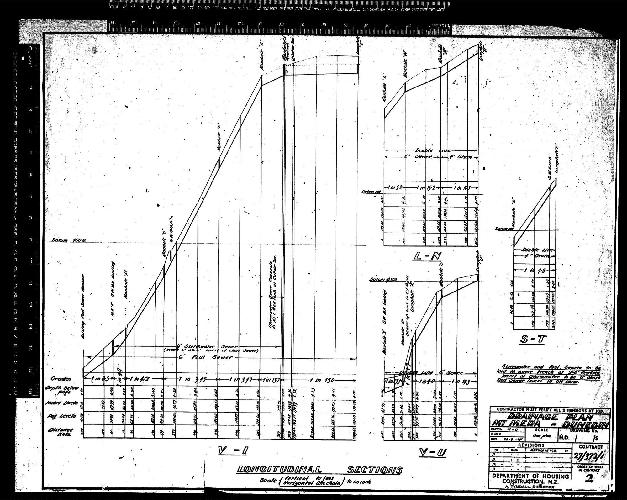 DRAINAGE PLAN - MT MERA - DUNEDIN
