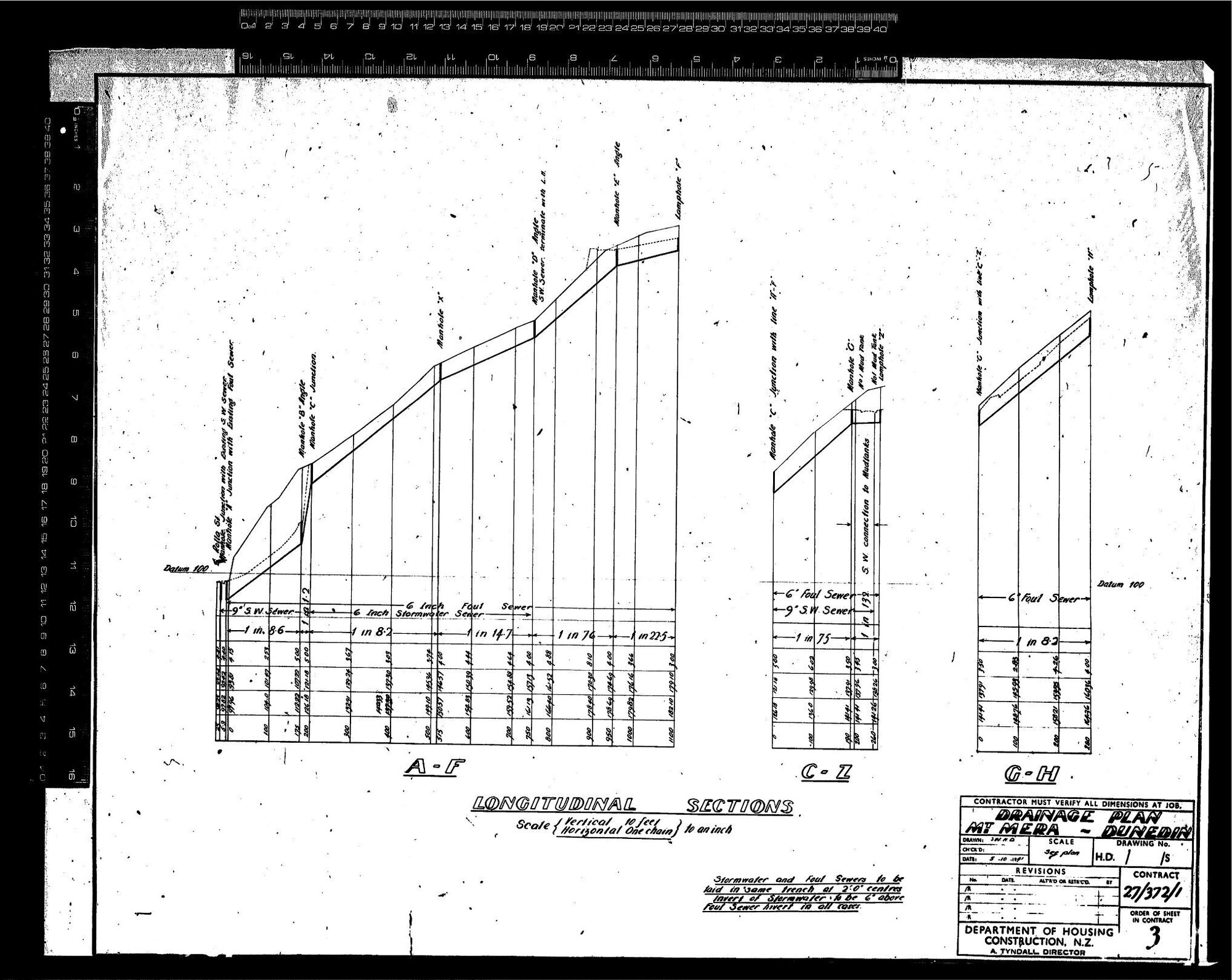 DRAINAGE PLAN - MT MERA - DUNEDIN