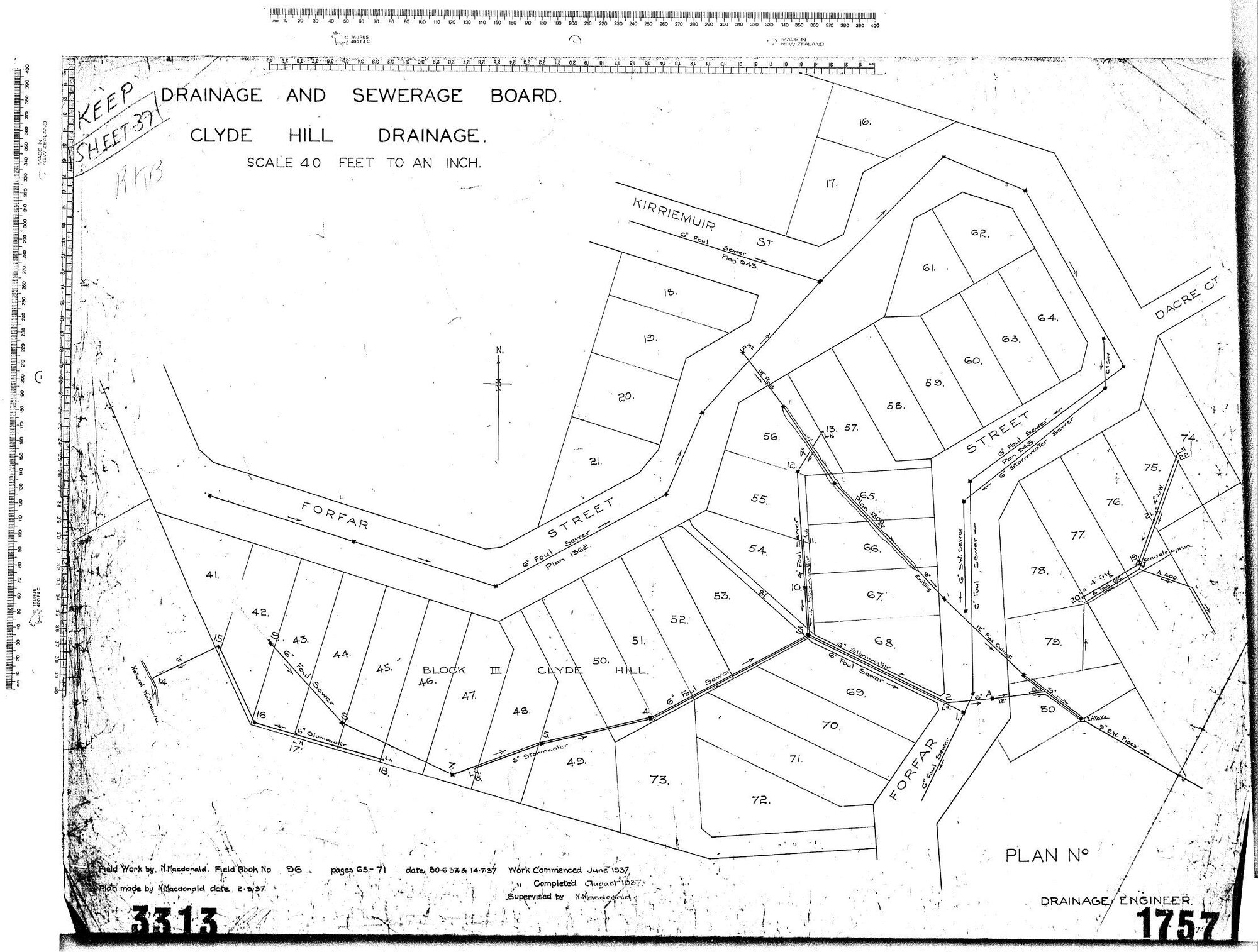 CLYDE HILL DRAINAGE - DRAINAGE ENGINEER