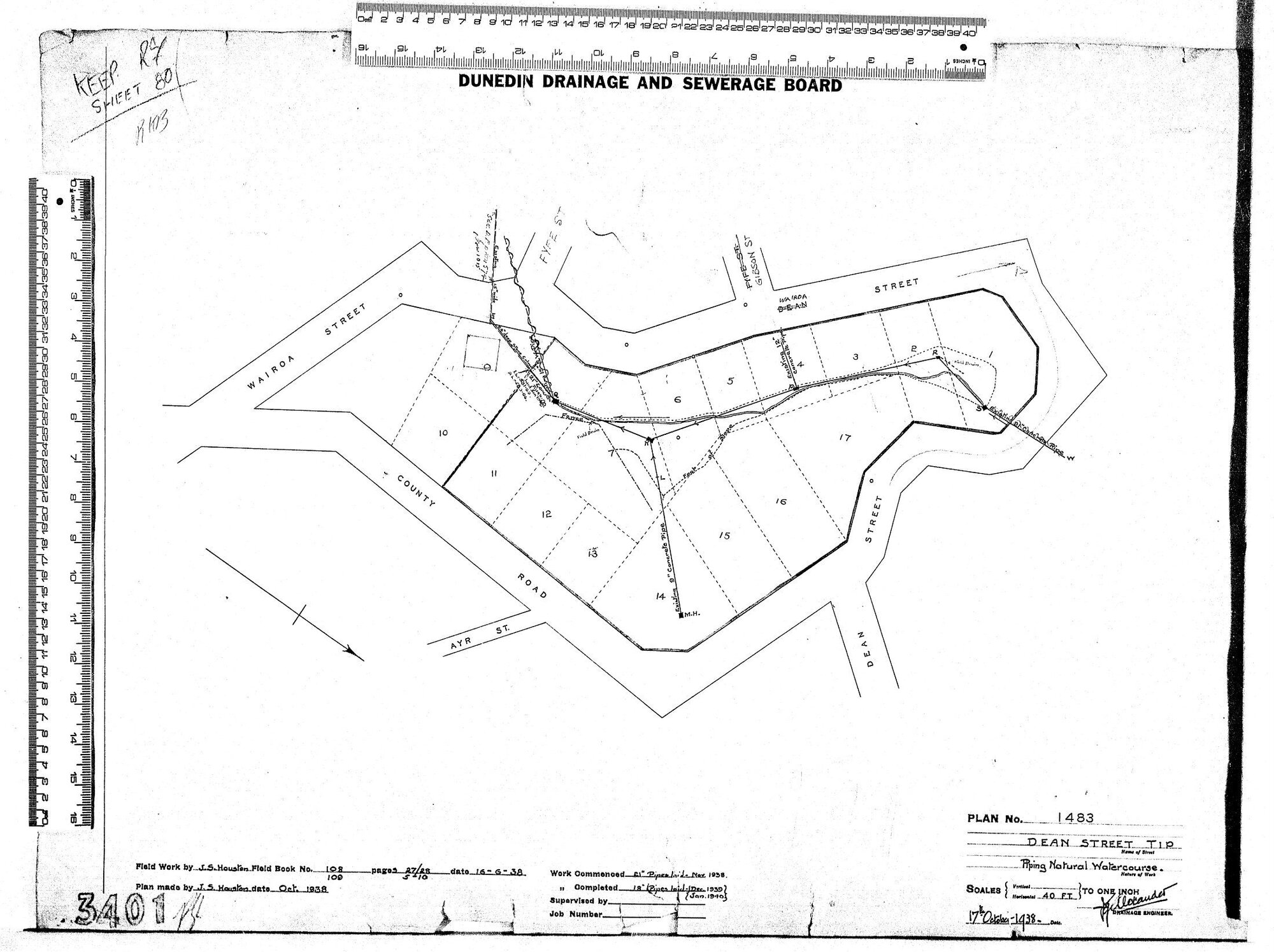 DEAN STREET TIP &ndash; PIPING NATURAL WATERCOURSE