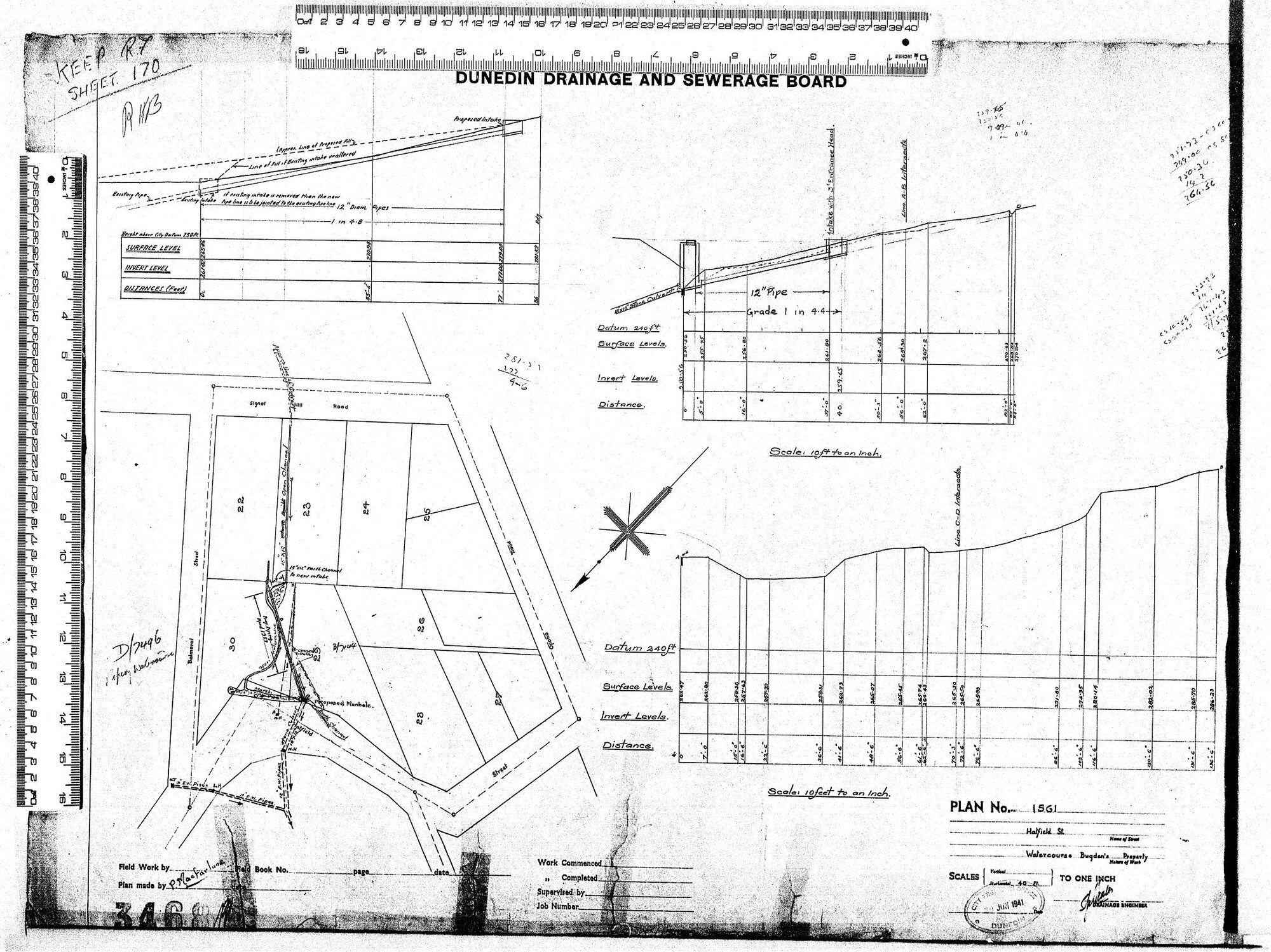 HATFIELD ST &ndash; WATERCOURSE BUGDEN'S PROPERTY