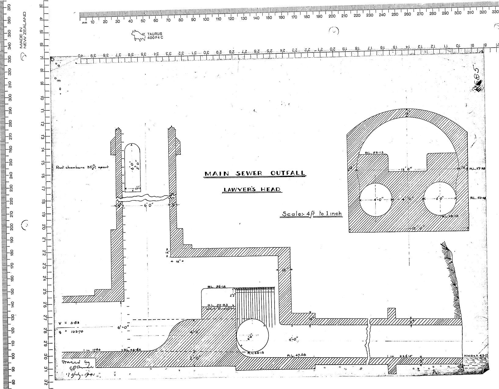 MAIN SEWER OUTFALL &ndash; LAWYER'S HEAD
