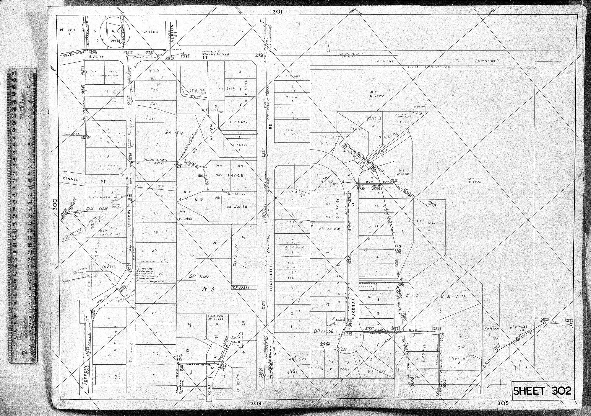 RETICULATION PLAN 302