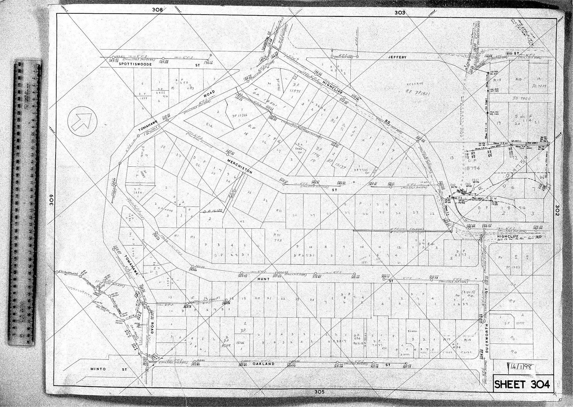 RETICULATION PLAN 304