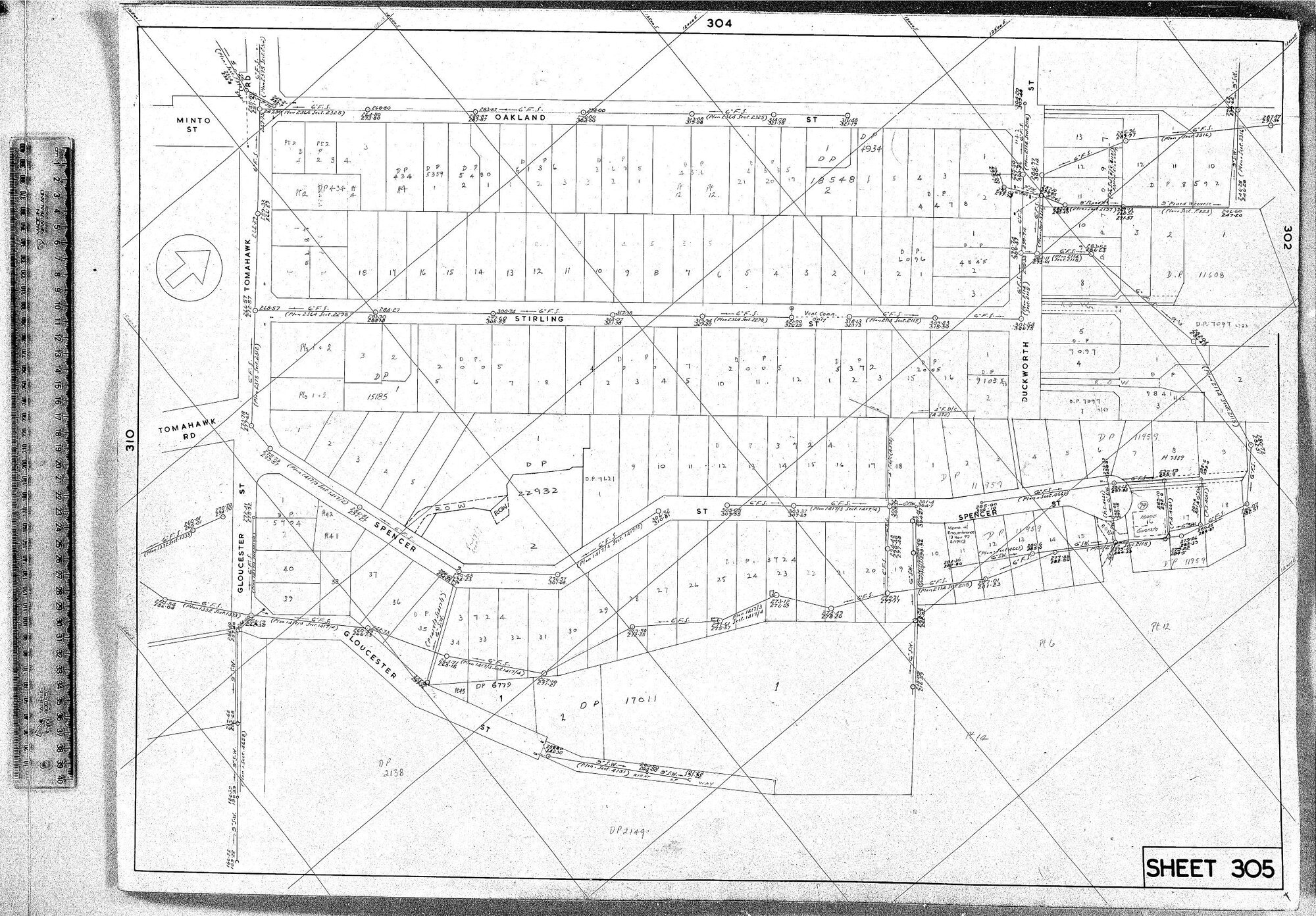 RETICULATION PLAN 305