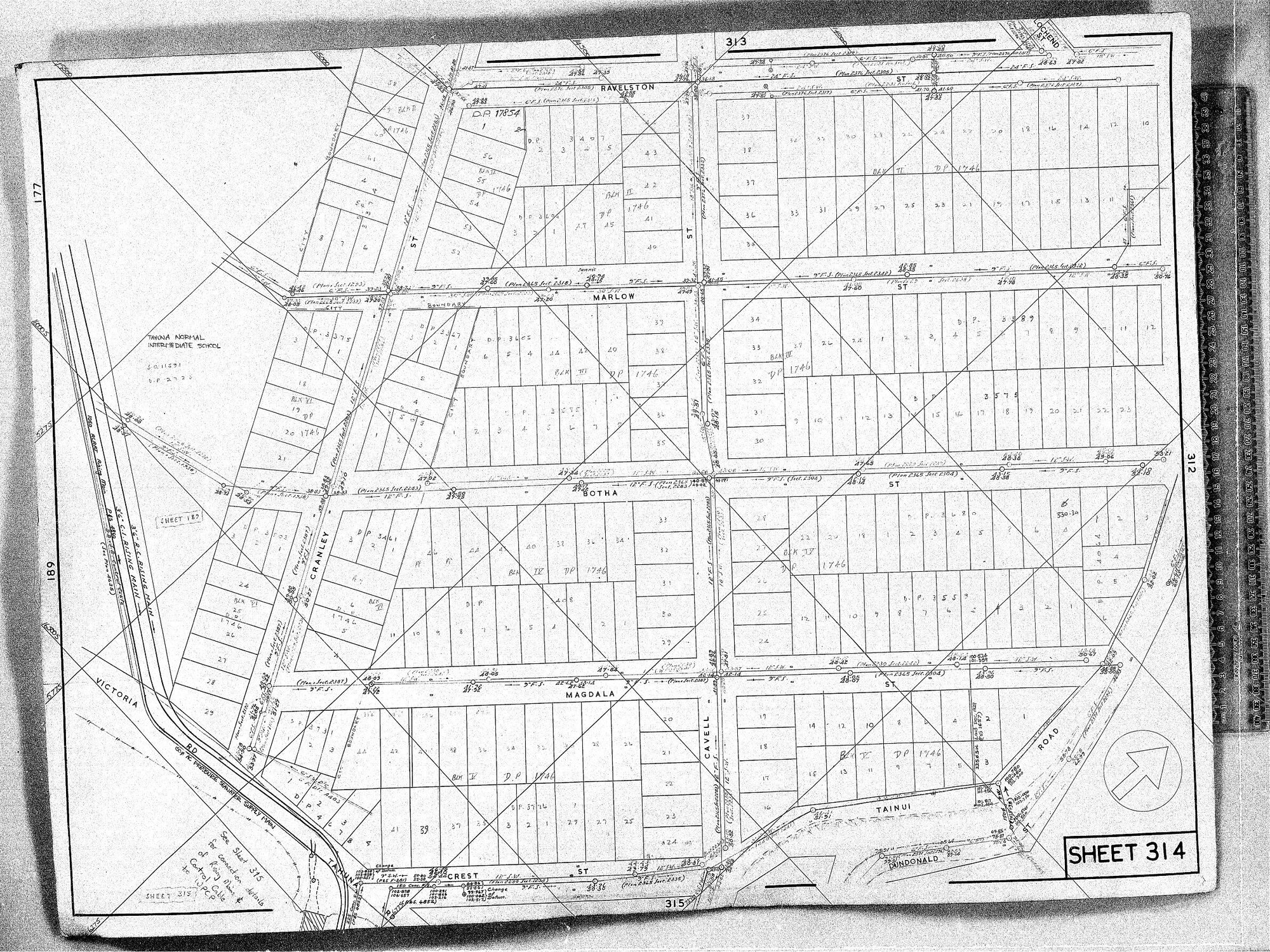 RETICULATION PLAN 314