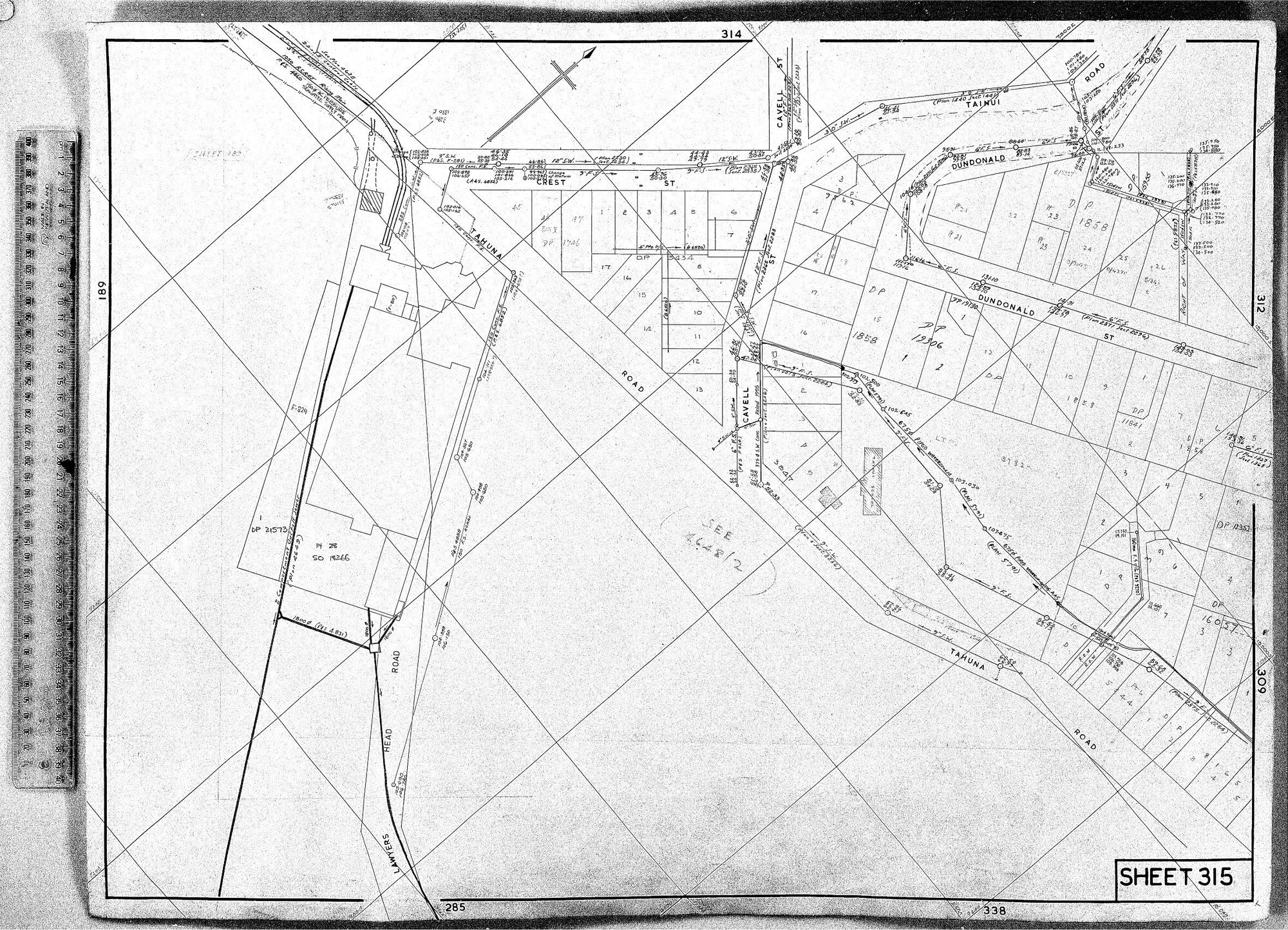 RETICULATION PLAN 315