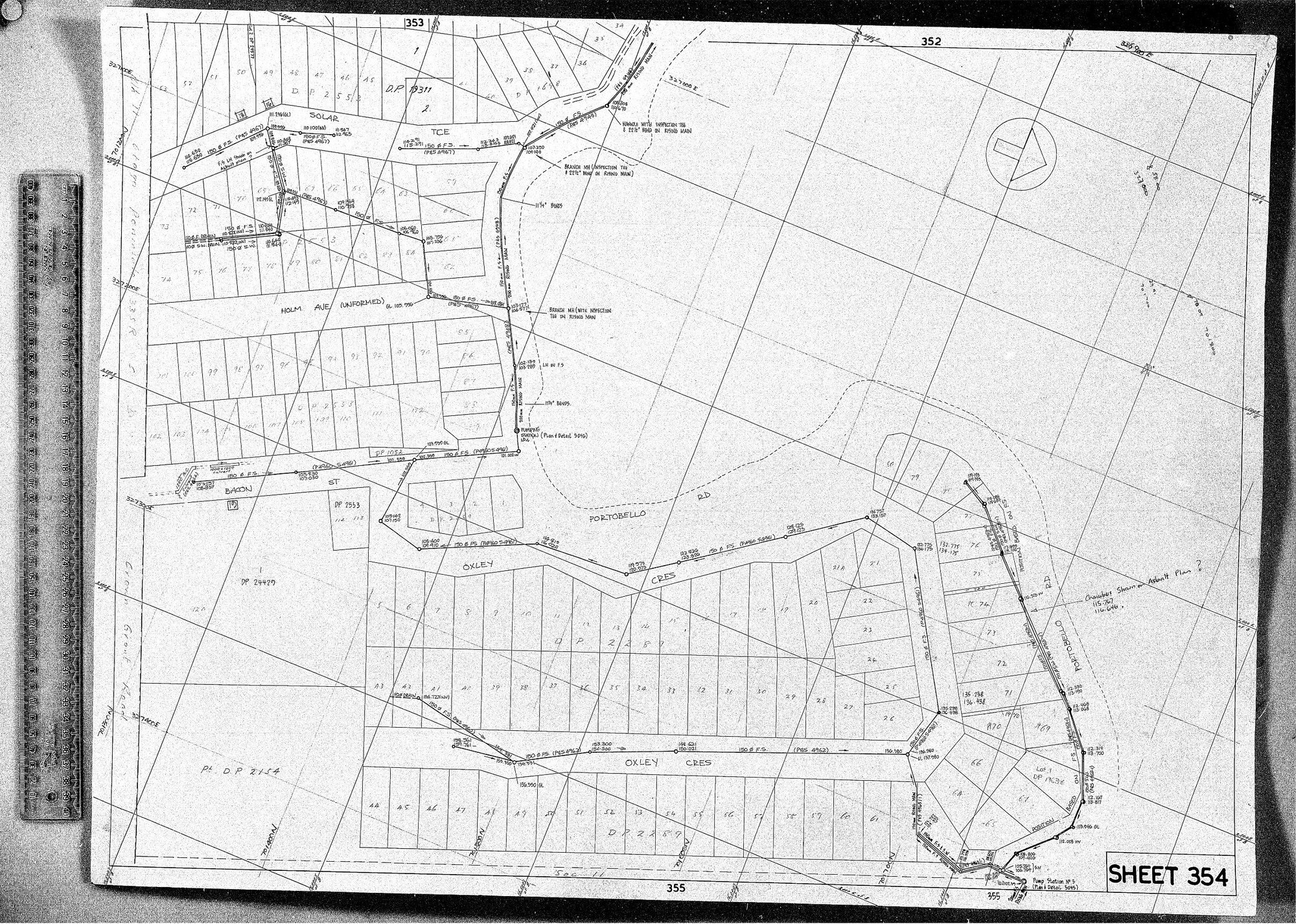 RETICULATION PLAN 354