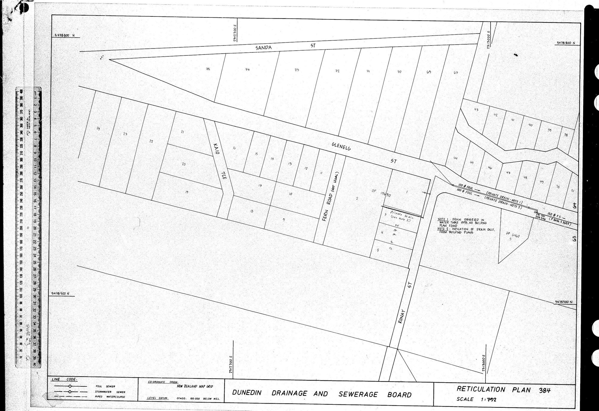 RETICULATION PLAN 383