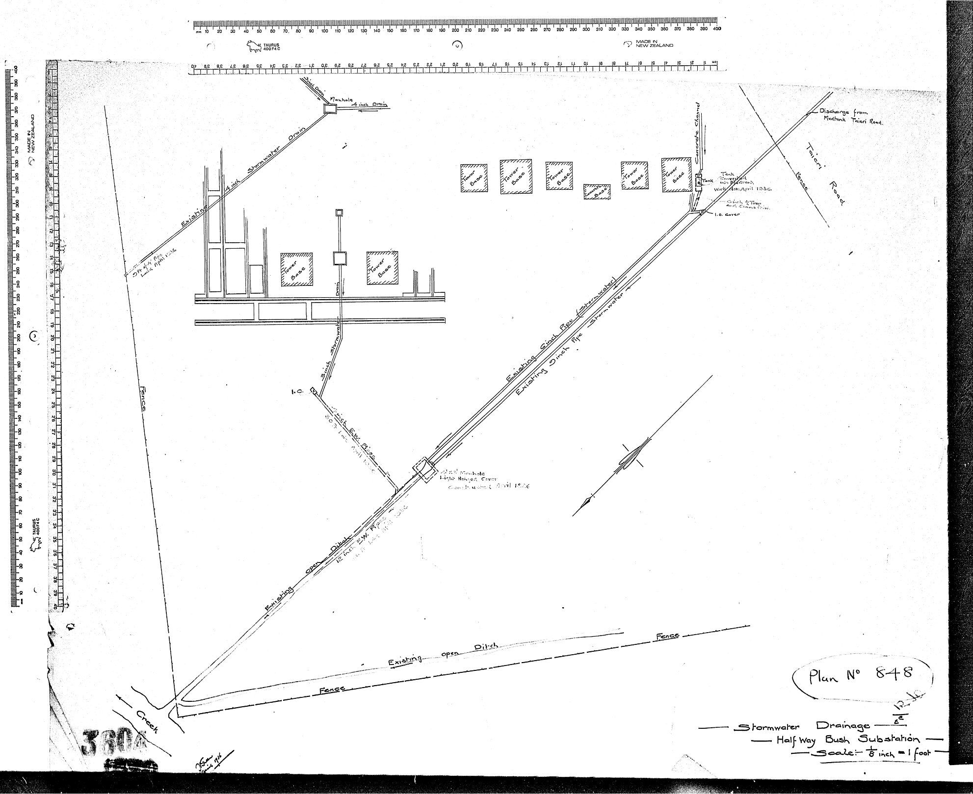 STORMWATER DRAINAGE - HALFWAY BUSH SUBSTATION