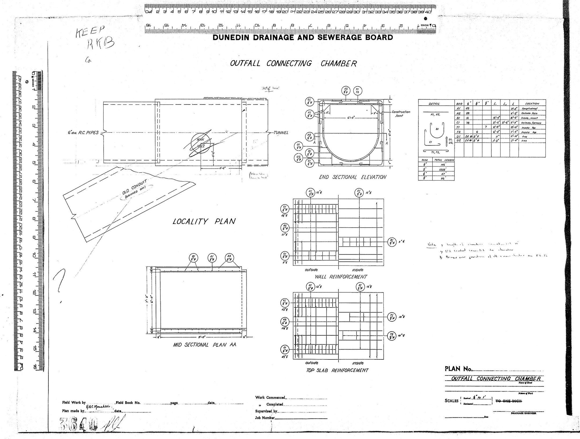 OUTFALL CONNECTING CHAMBER