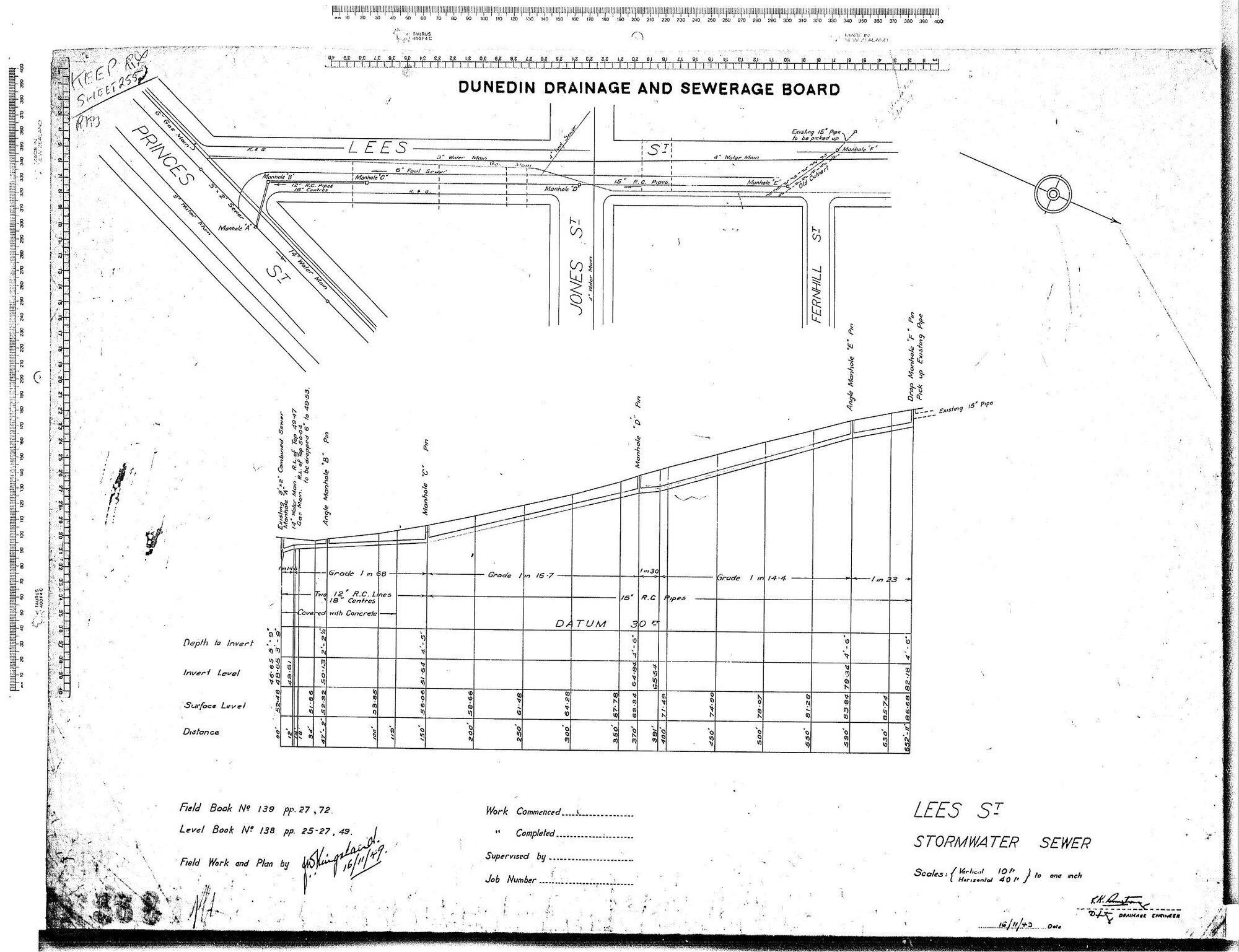 LEES STREET STORMWATER SEWER