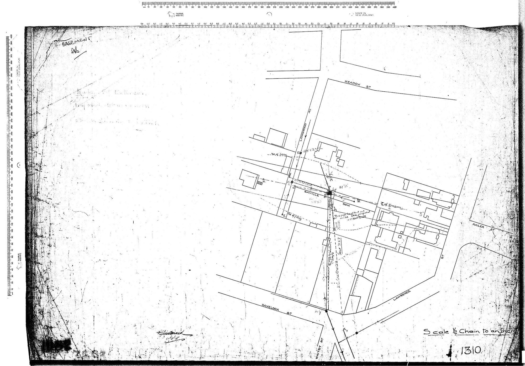 MAILER STREET EXTENSION PROPOSED DRAINAGE PIPE