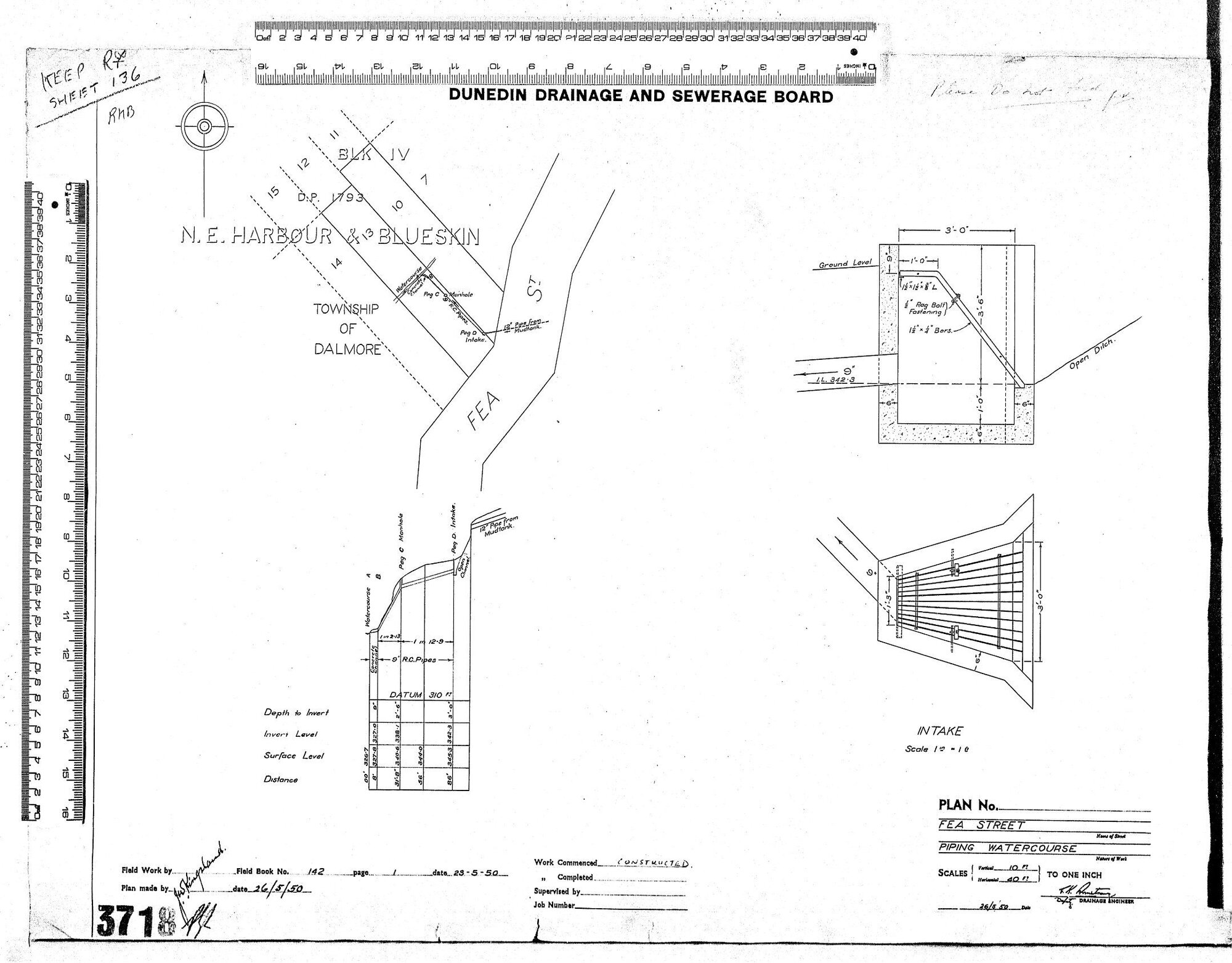 FEA STREET PIPING WATERCOURSE