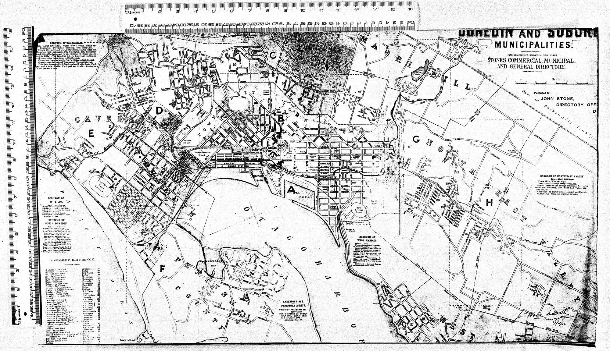 STONES COMMERCIAL MUNICIPAL AND GENERAL DIRECTORY