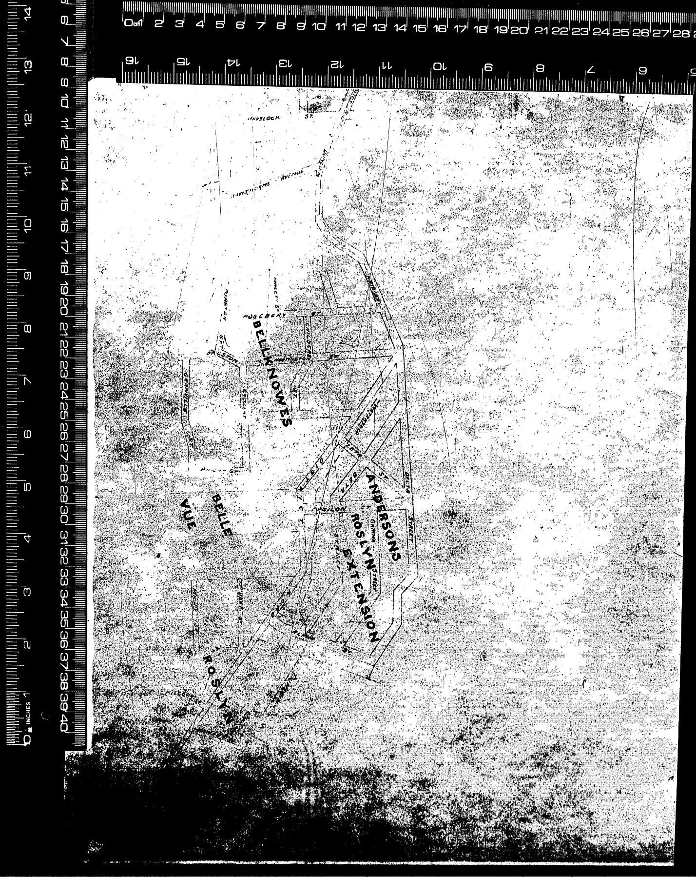 DUNEDIN MAP - BELLKNOWES