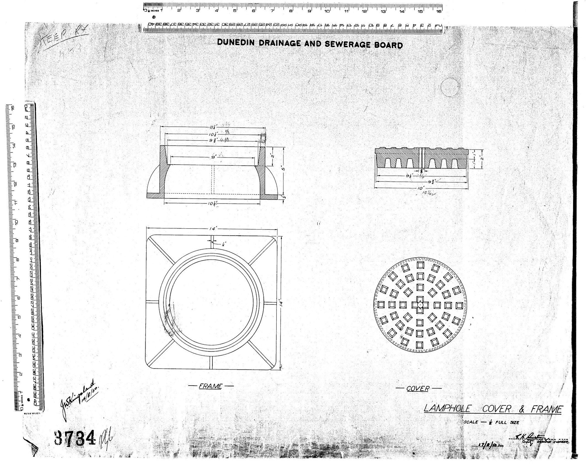 LAMPHOLE COVER &amp; FRAME
