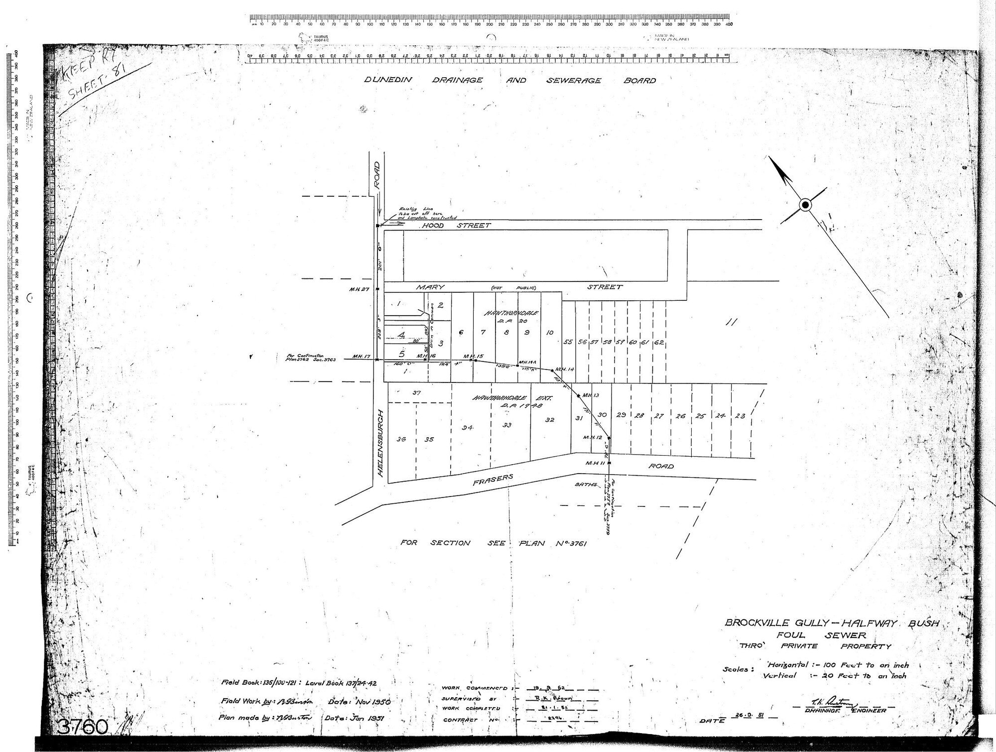 BROCKVILLE GULLY - HALFWAY BUSH FOUL SEWER THROUGH PRIVATE PROPERTY