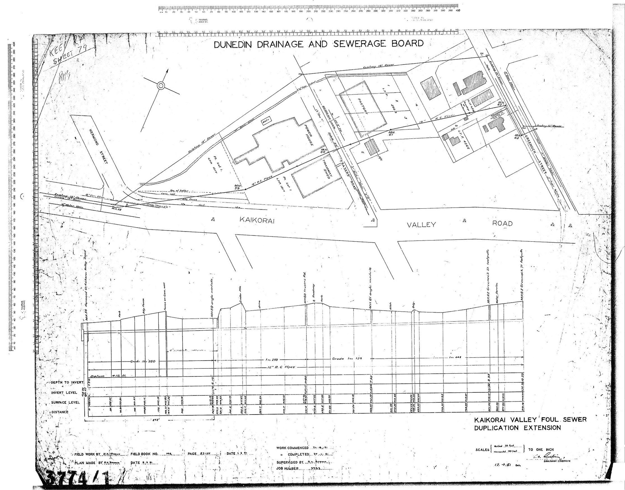 KAIKORAI VALLEY FOUL SEWER DUPLICATION EXTENSION
