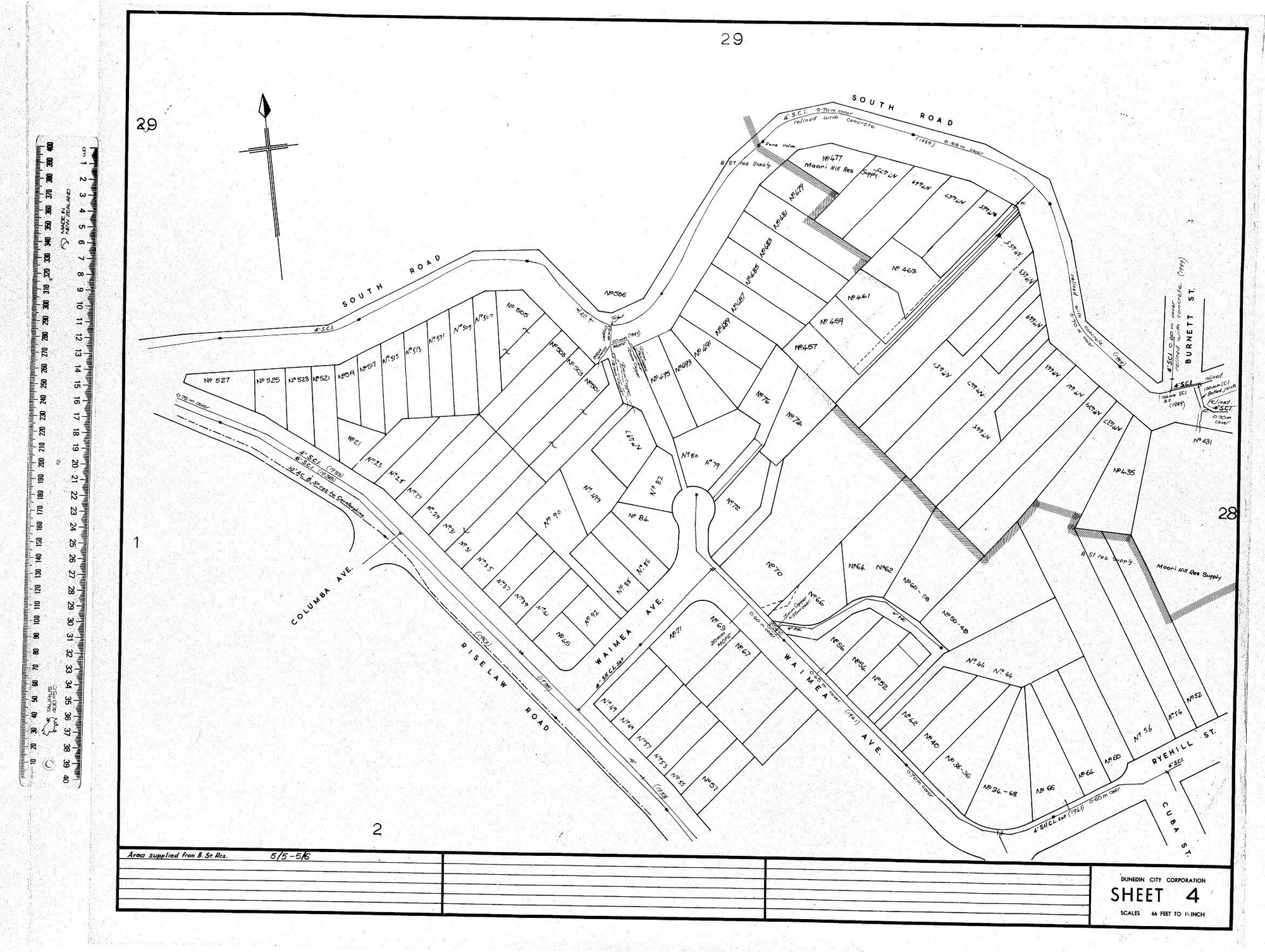 AREA SUPPLIED FROM B. ST. RES. 5/5-5/6