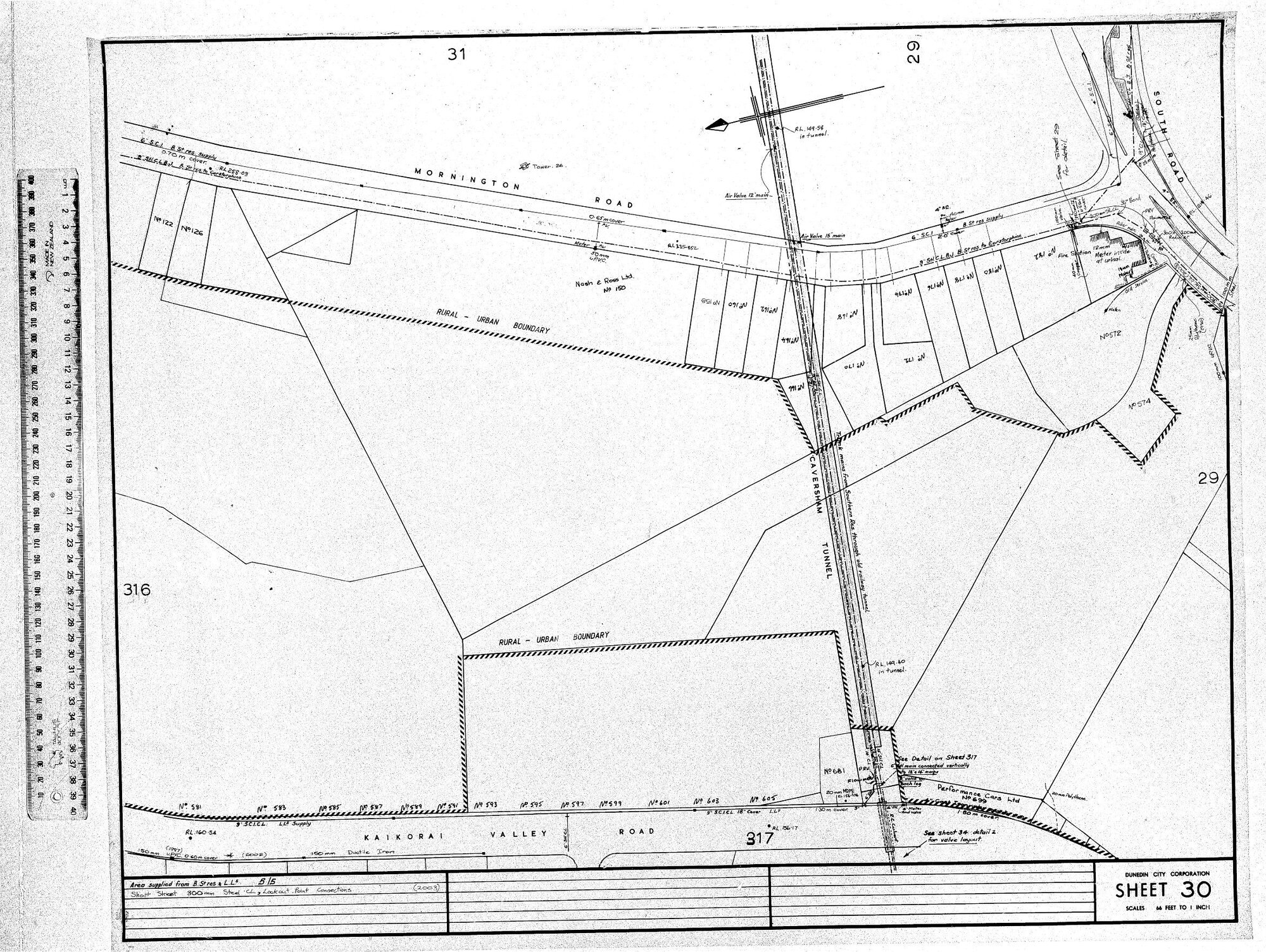 AREA SUPPLIED FROM B. ST. RES. AND LL5 5/5