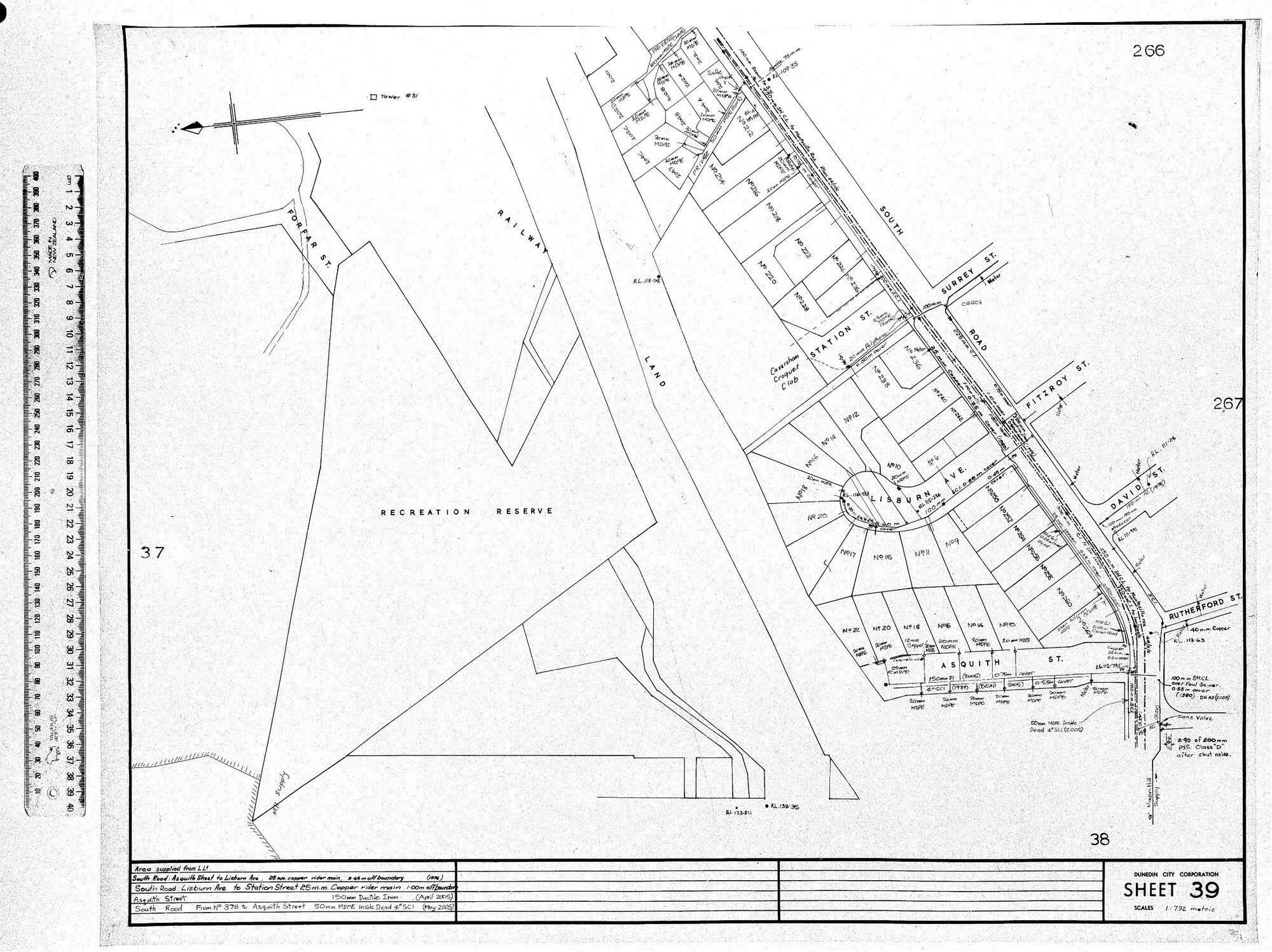 AREA SUPPLIED FROM L.L5