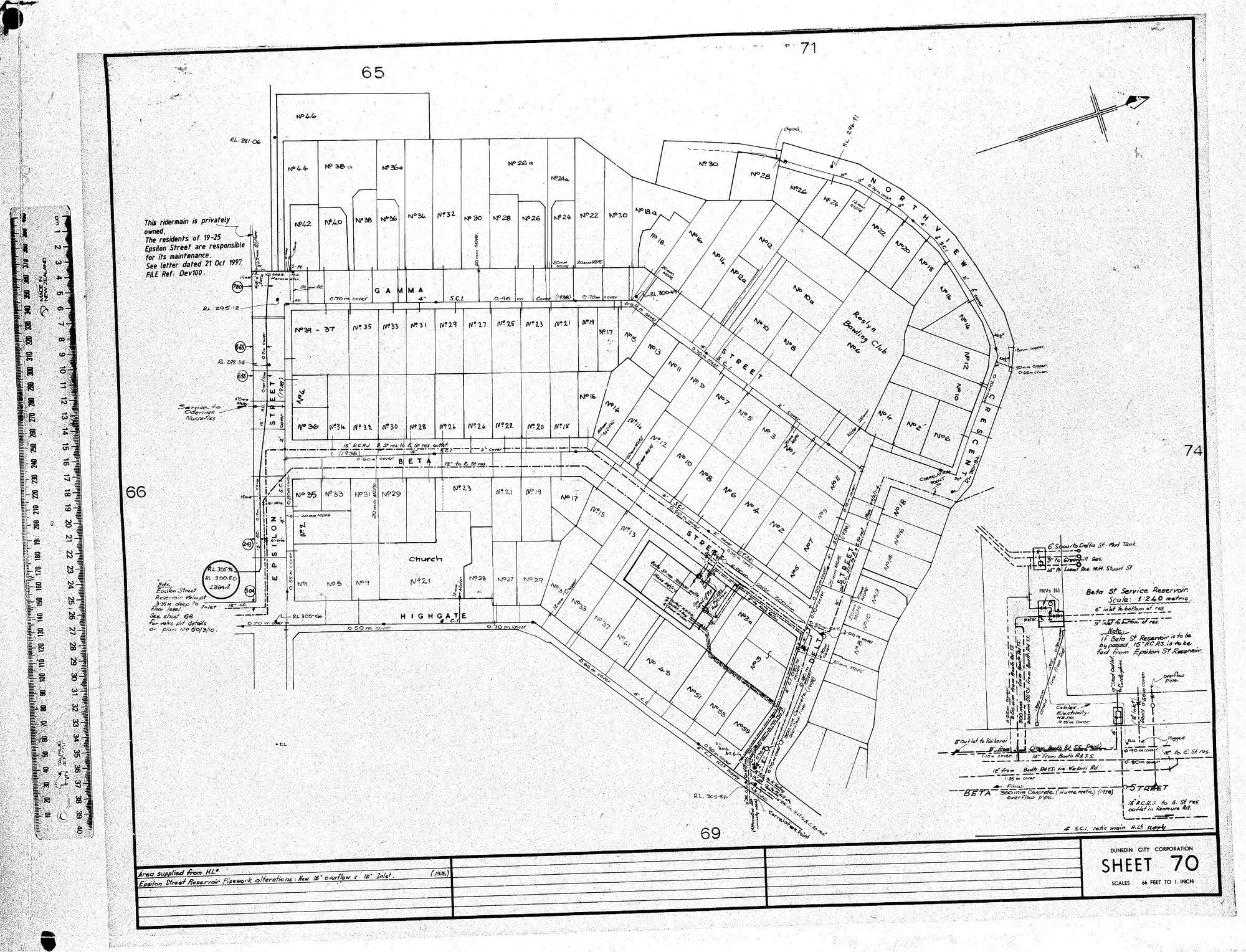 AREA SUPPLIED FROM H.L.5