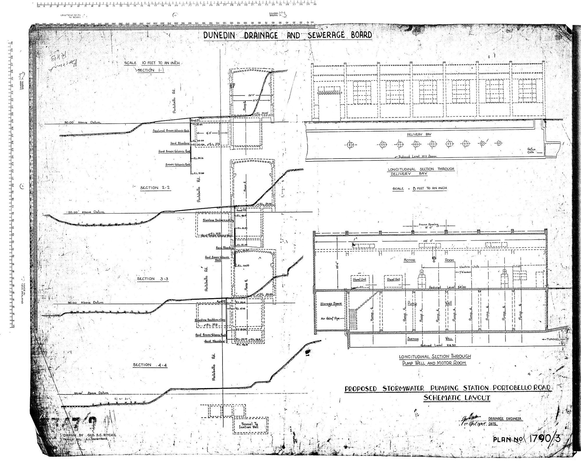 PROPOSED STORMWATER PUMPING STATION PORTOBELLO ROAD - SCHEMATIC LAYOUT