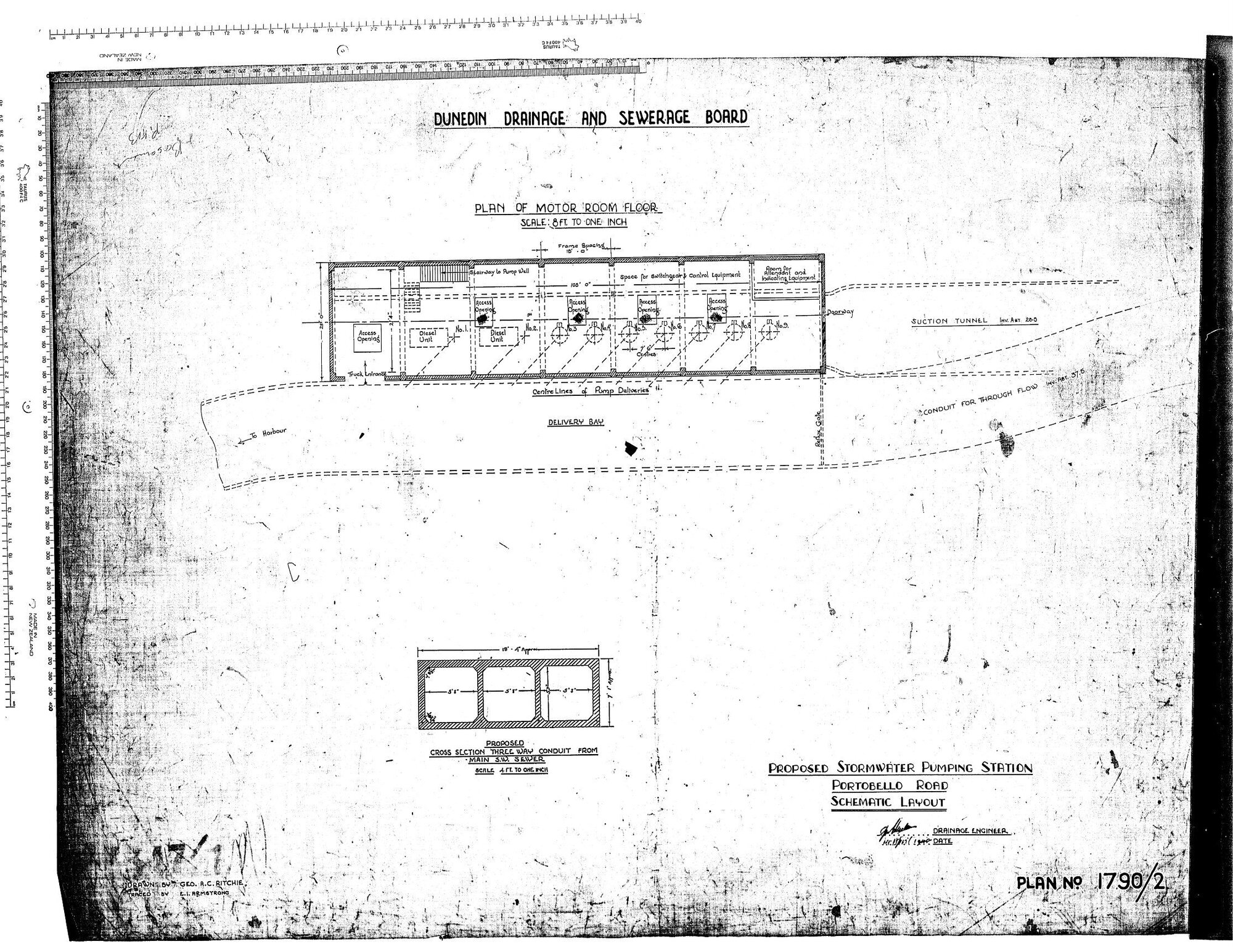 PROPOSED STORMWATER PUMPING STATION PORTOBELLO ROAD - SCHEMATIC LAYOUT