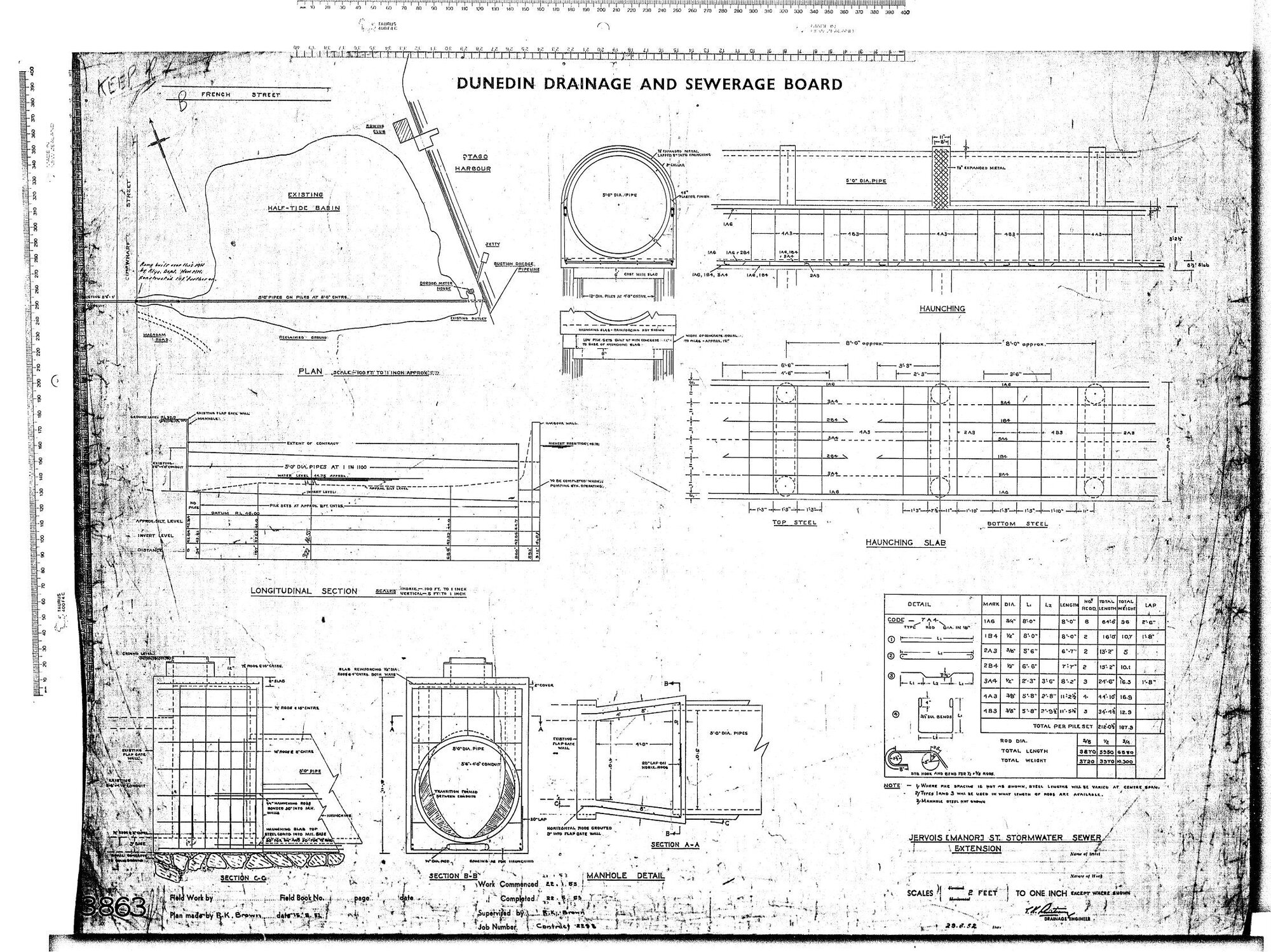 JERVOIS (MANOR) ST. STORMWATER SEWER EXTENSION