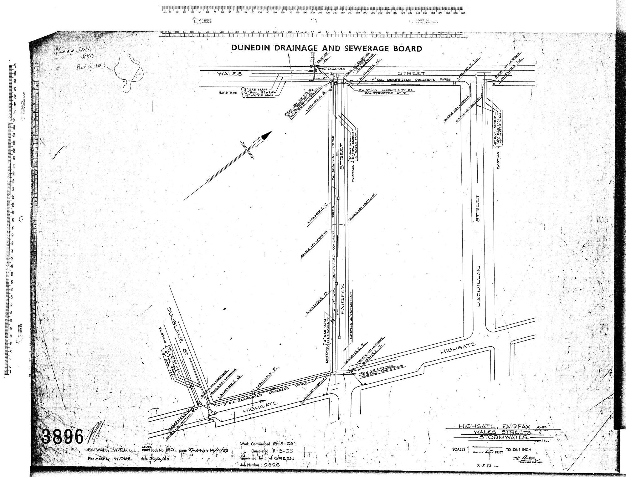 HIGHGATE, FAIRFAX AND WALES STREETS STORMWATER