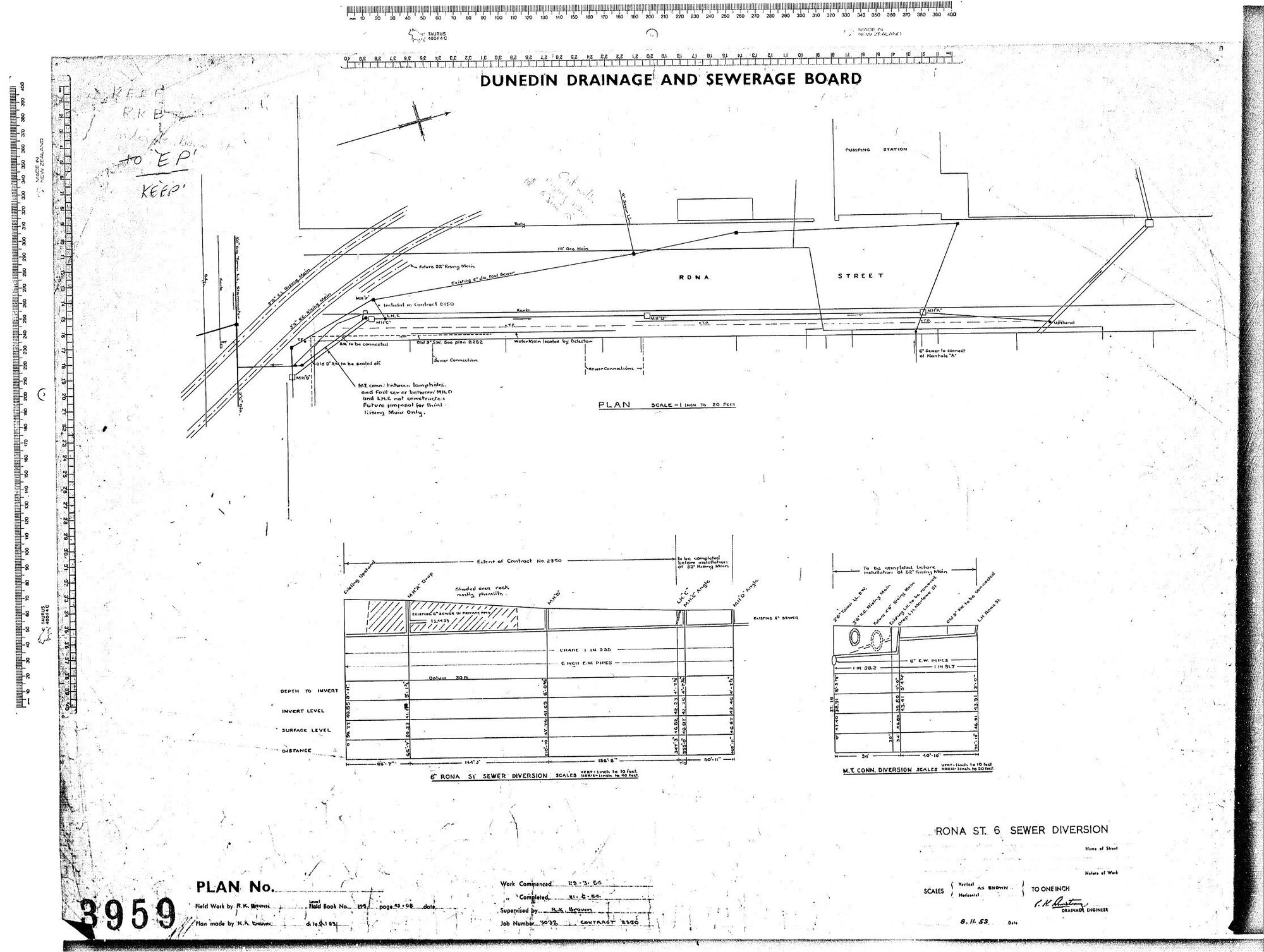 RONA ST. 6SEWER DIVERSION