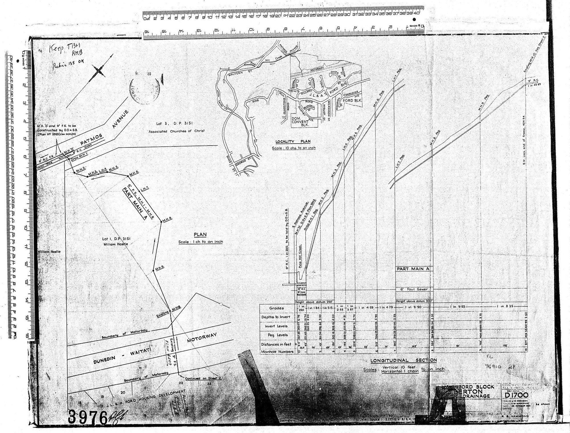 J.L &amp; A. FORD BLOCK  LIBERTON MAJOR DRAINAGE