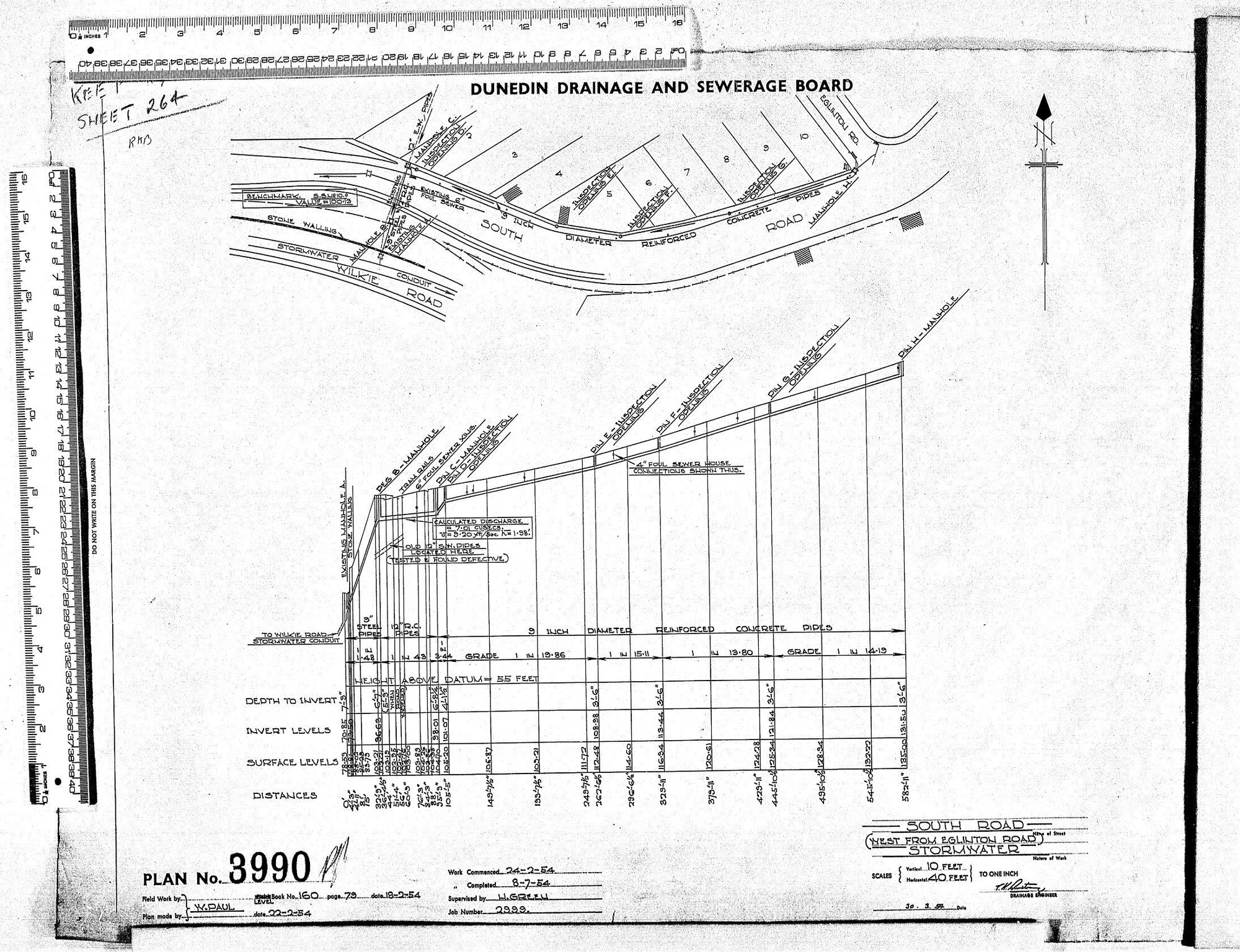 SOUTH ROAD (WEST FROM EGLINGTONROAD)  STORMWATER