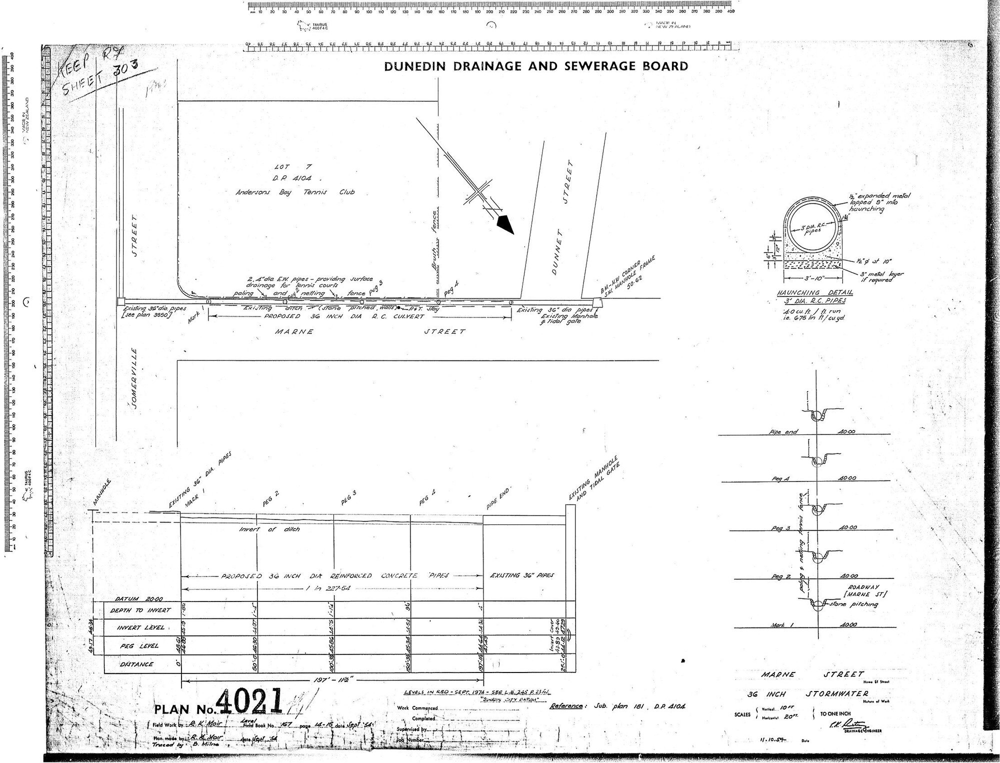 MARNE STREET 36 INCH STORMWATER