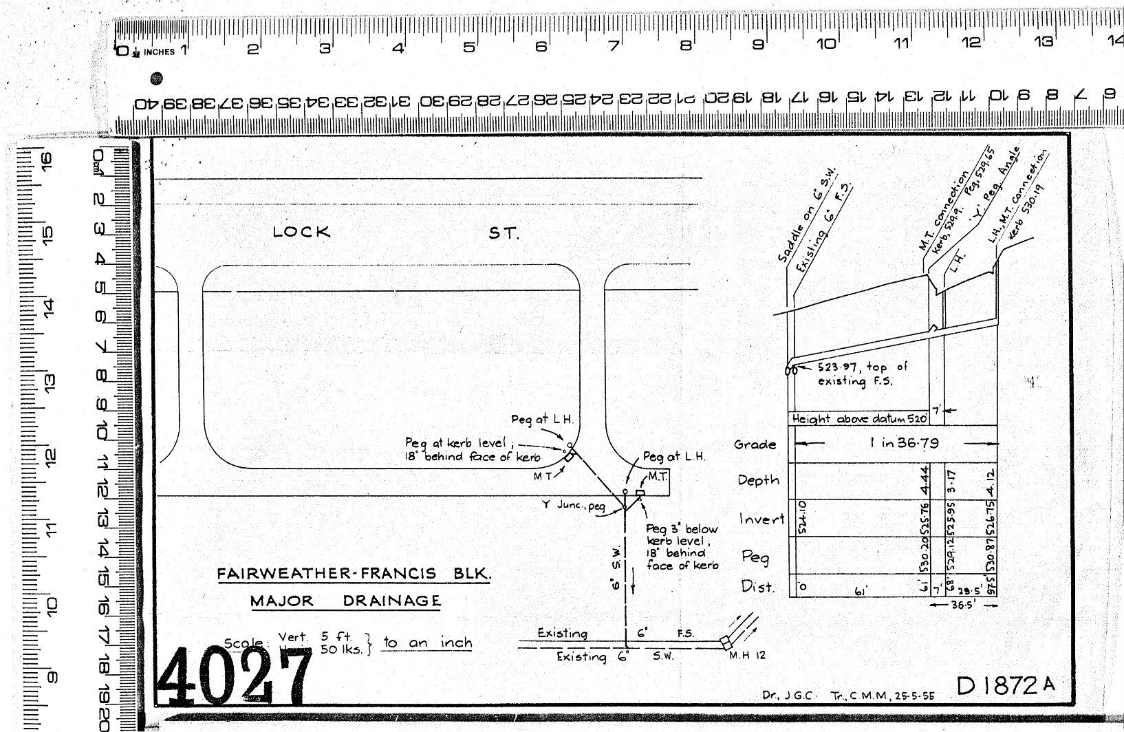 FAIRWEATHER - FRANCIS BLK. MAJOR DRAINAGE