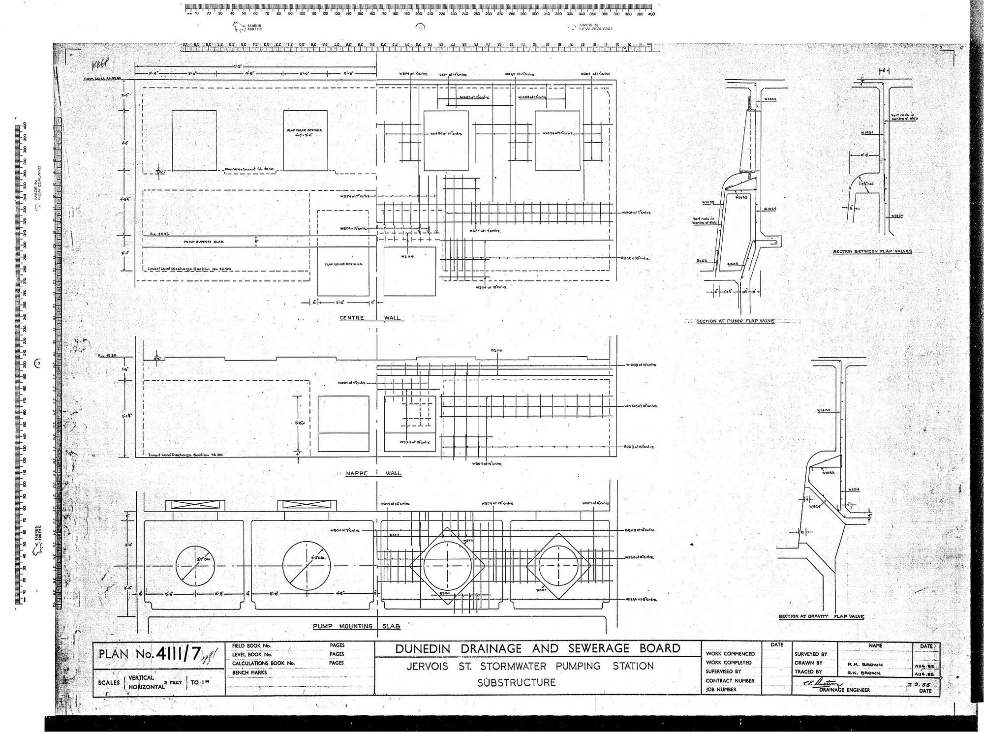 JERVOIS STREET STORMWATER PUMPING STATION SUBSTRUCTURE