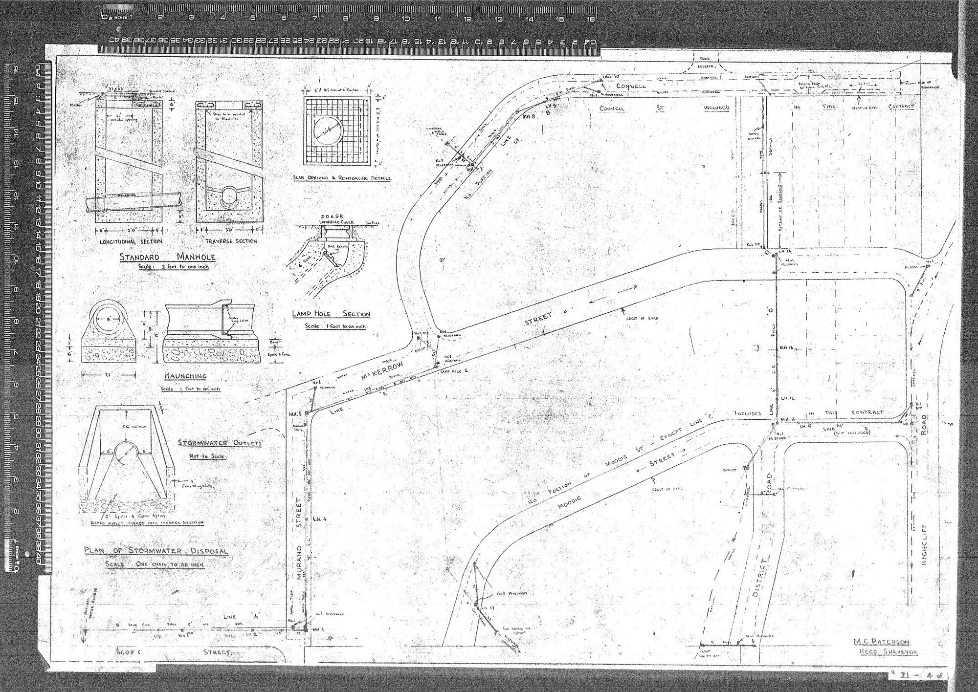 PLAN OF STORMWATER DISPOSAL