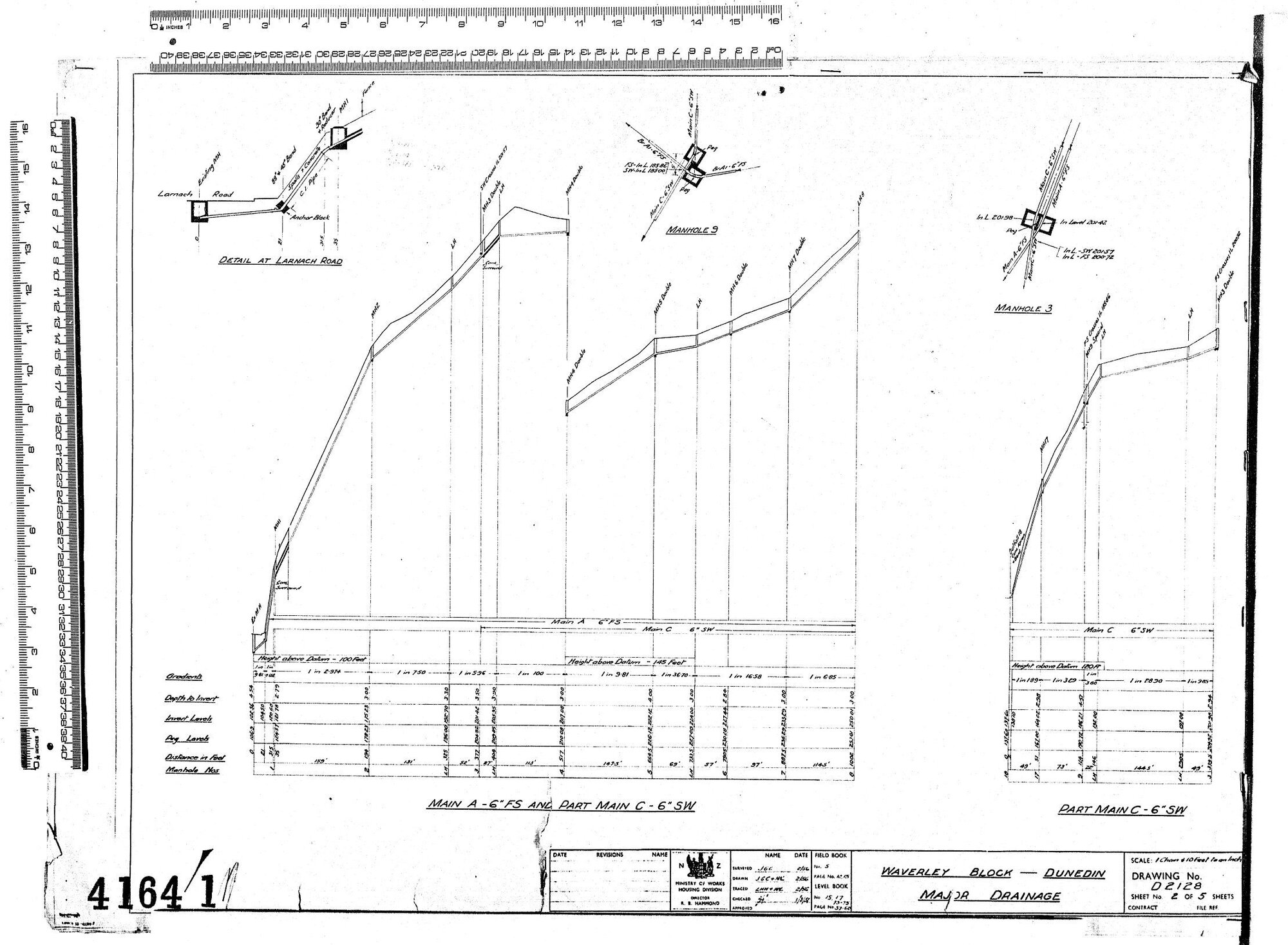 WAVERLEY BLOCK - DUNEDIN - MAJOR DRAINAGE