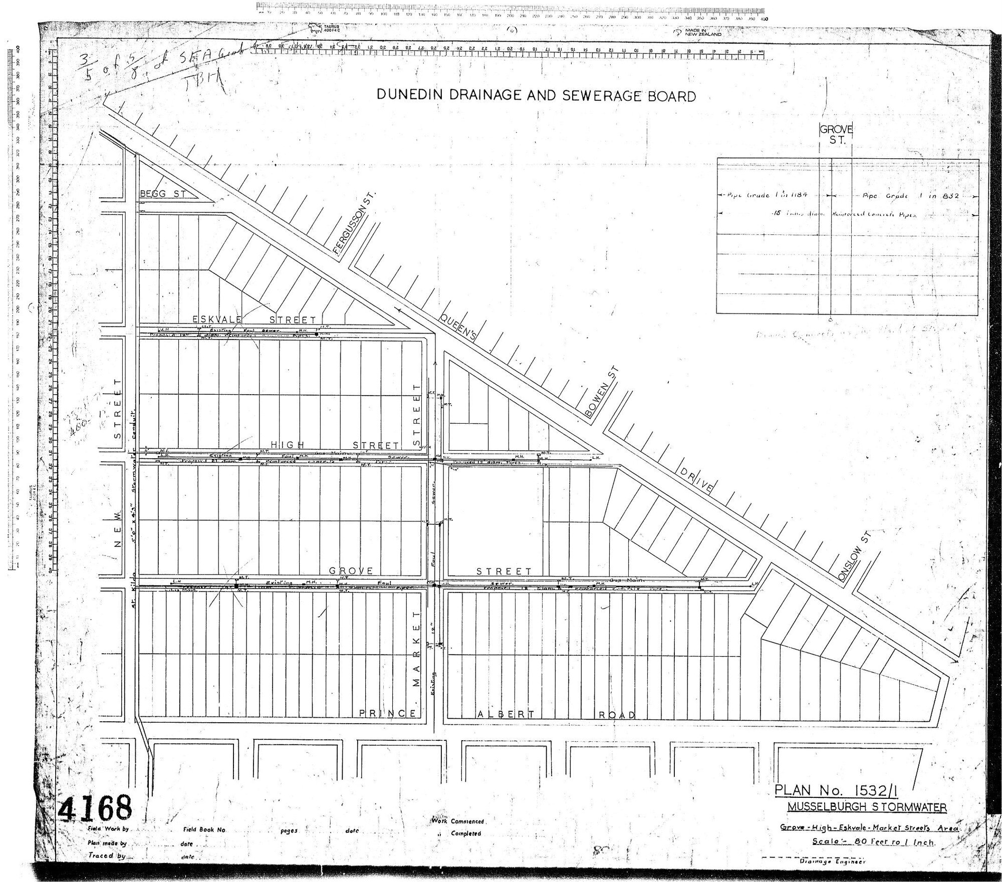 MUSSELBURGH STORMWATER - GROVE - HIGH - ESKVALE - MARKET STREETS AREA