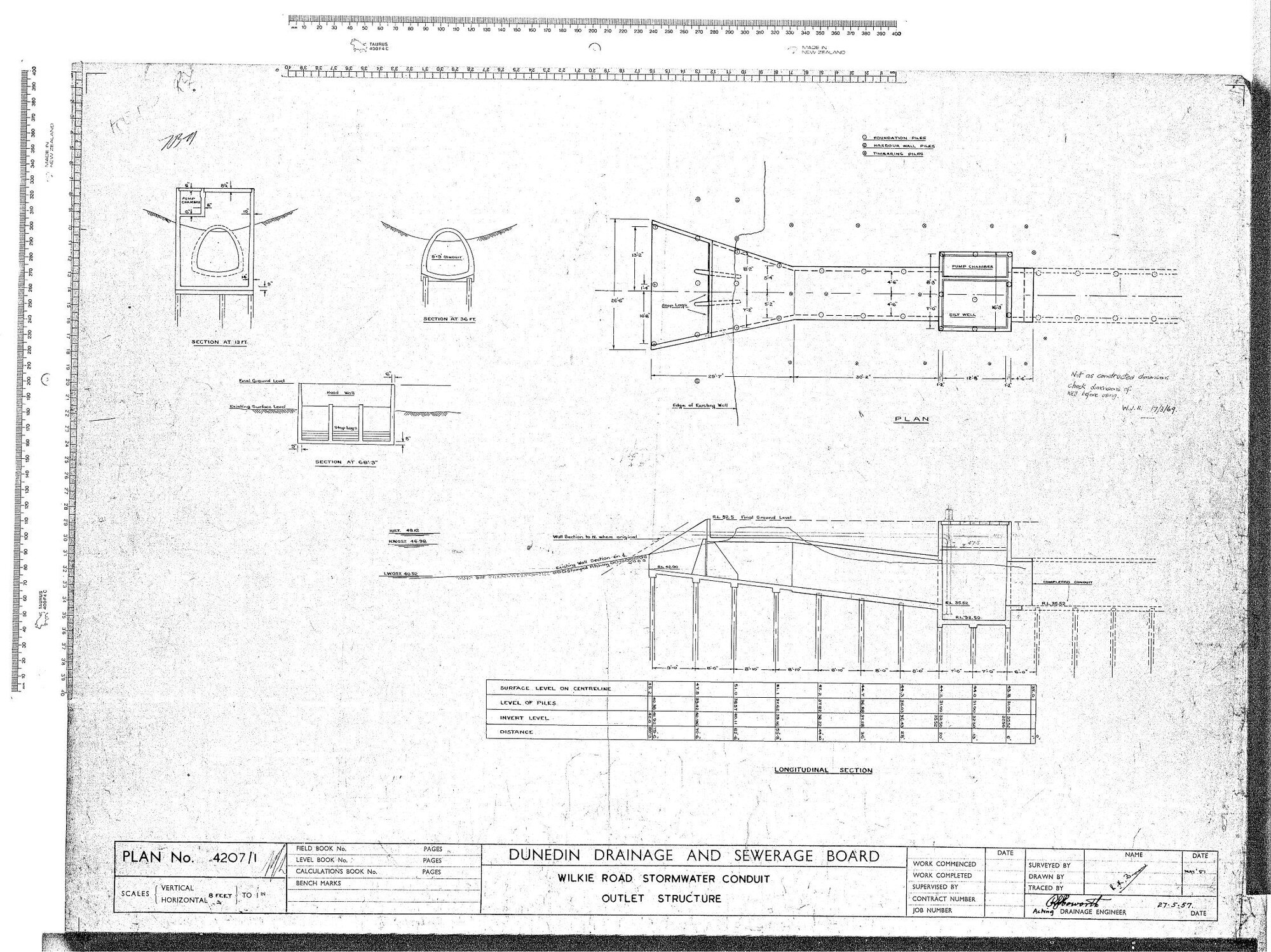 WILKIE ROAD STORMWATER CONDUIT OUTLET STRUCTURE